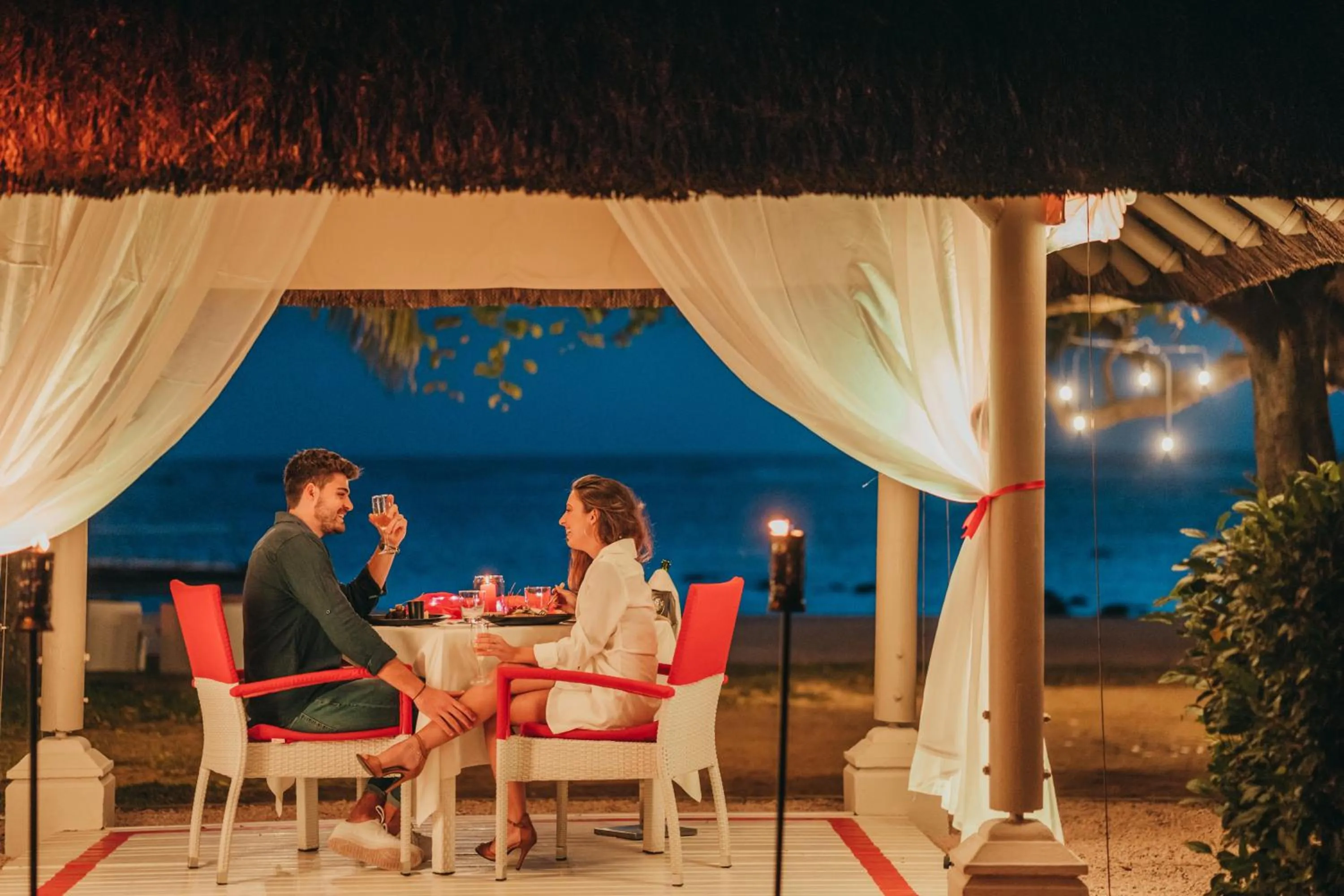 Dining area in Tamassa Bel Ombre