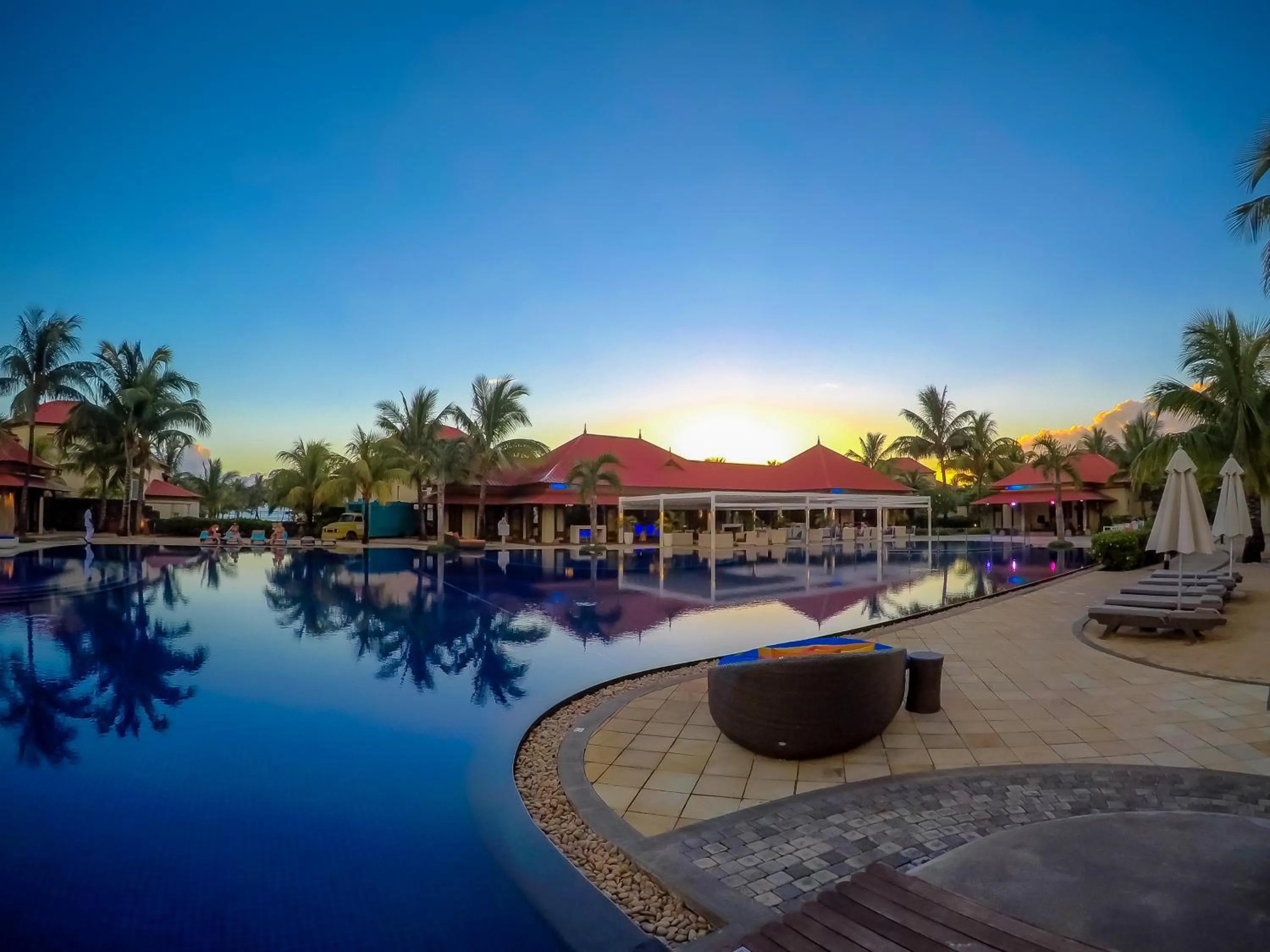 Swimming pool in Tamassa Bel Ombre