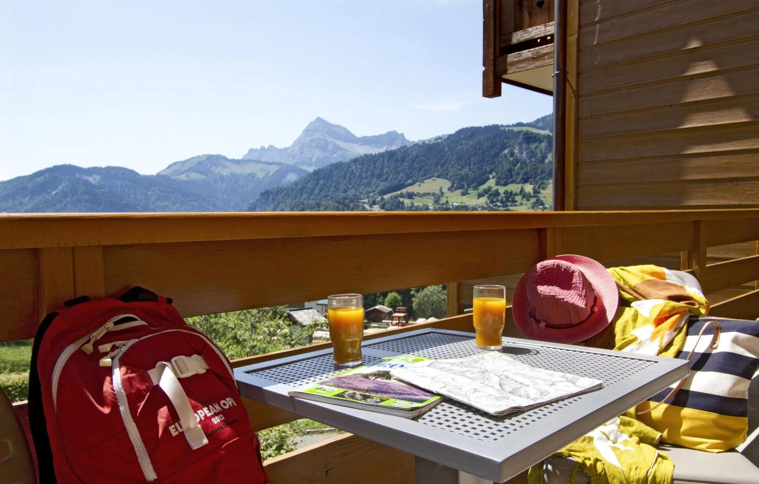Balcony/Terrace in Résidence Odalys Les Belles Roches