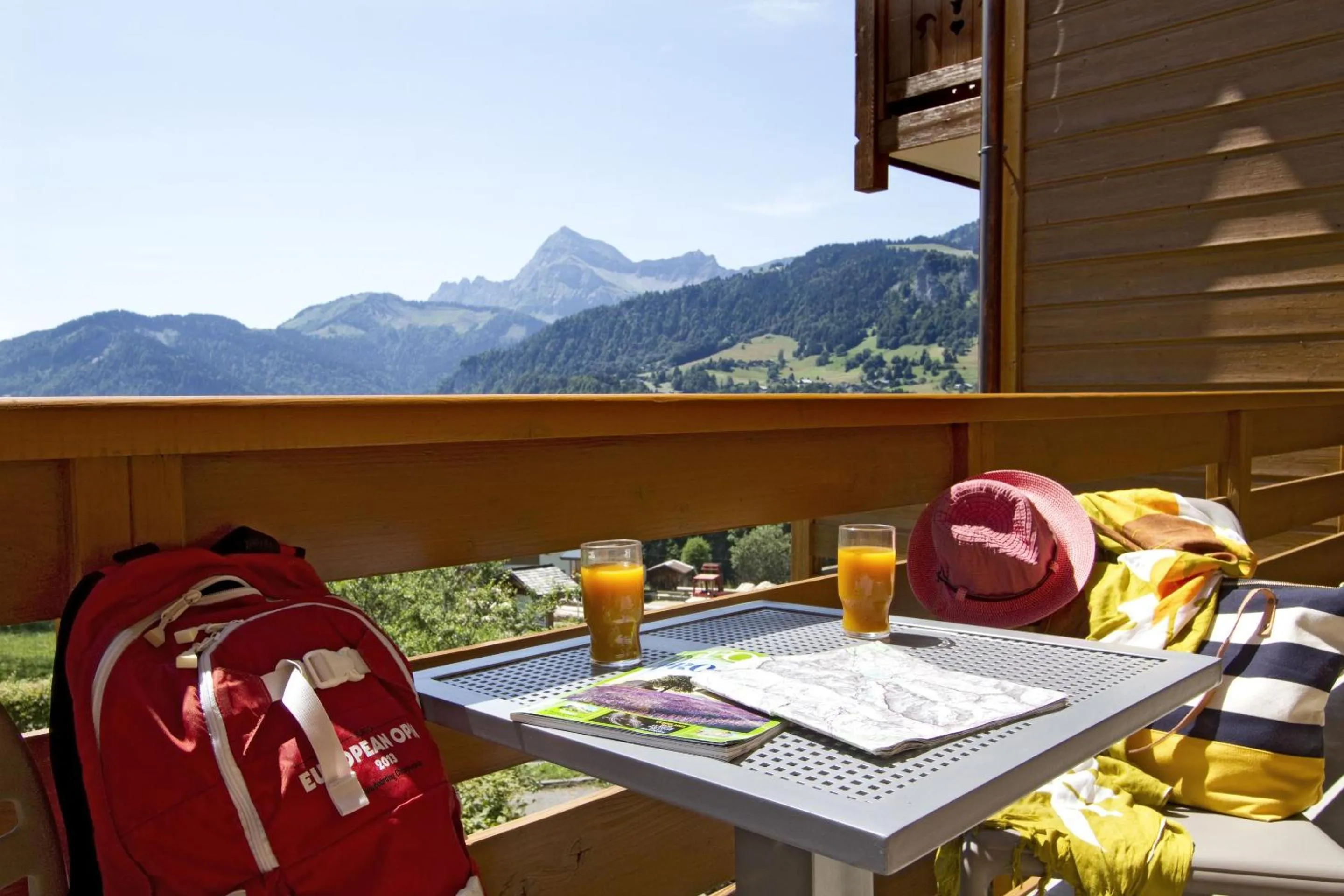 Balcony/Terrace in Résidence Odalys Les Belles Roches