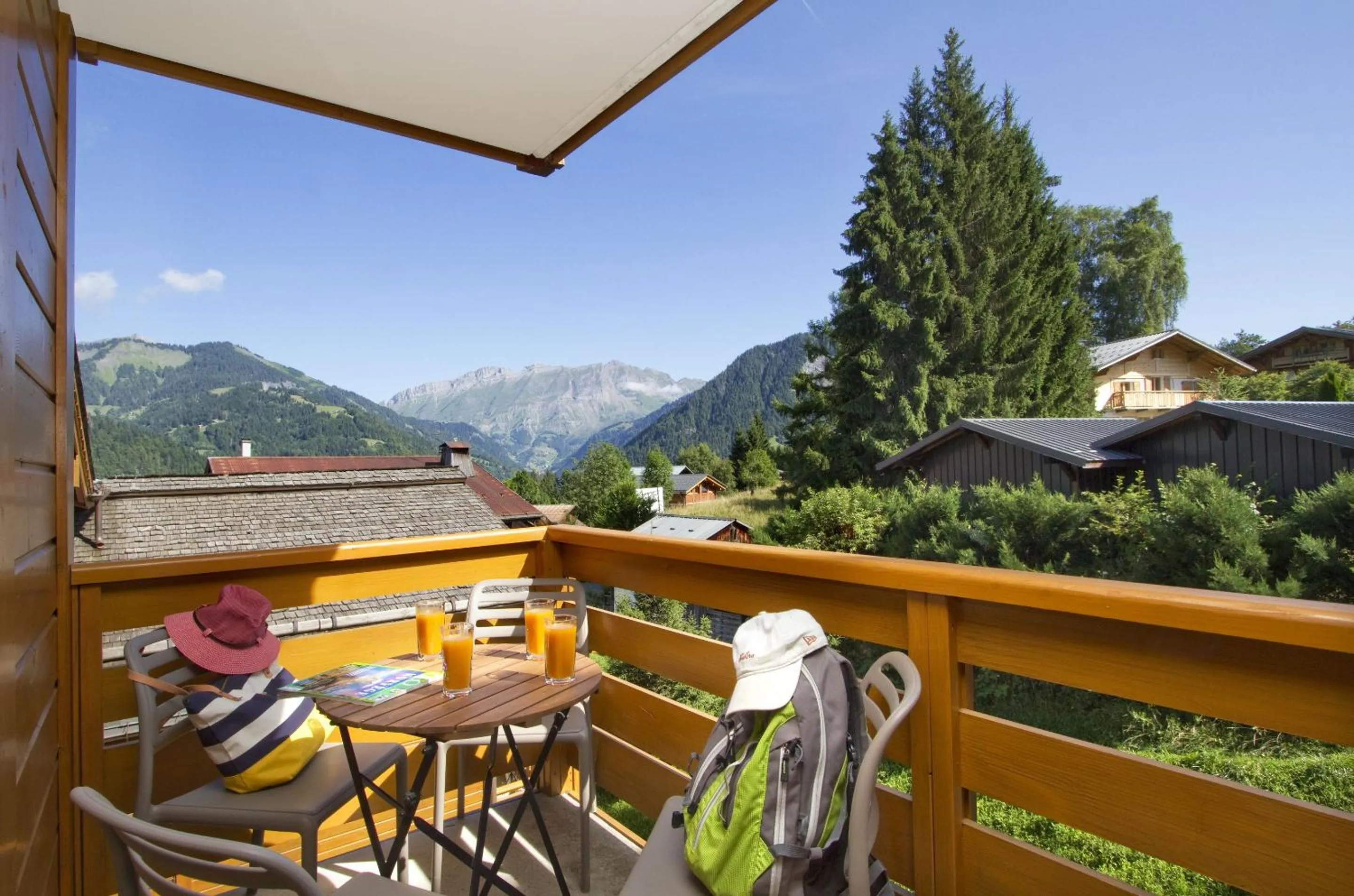 Balcony/Terrace in Résidence Odalys Les Belles Roches