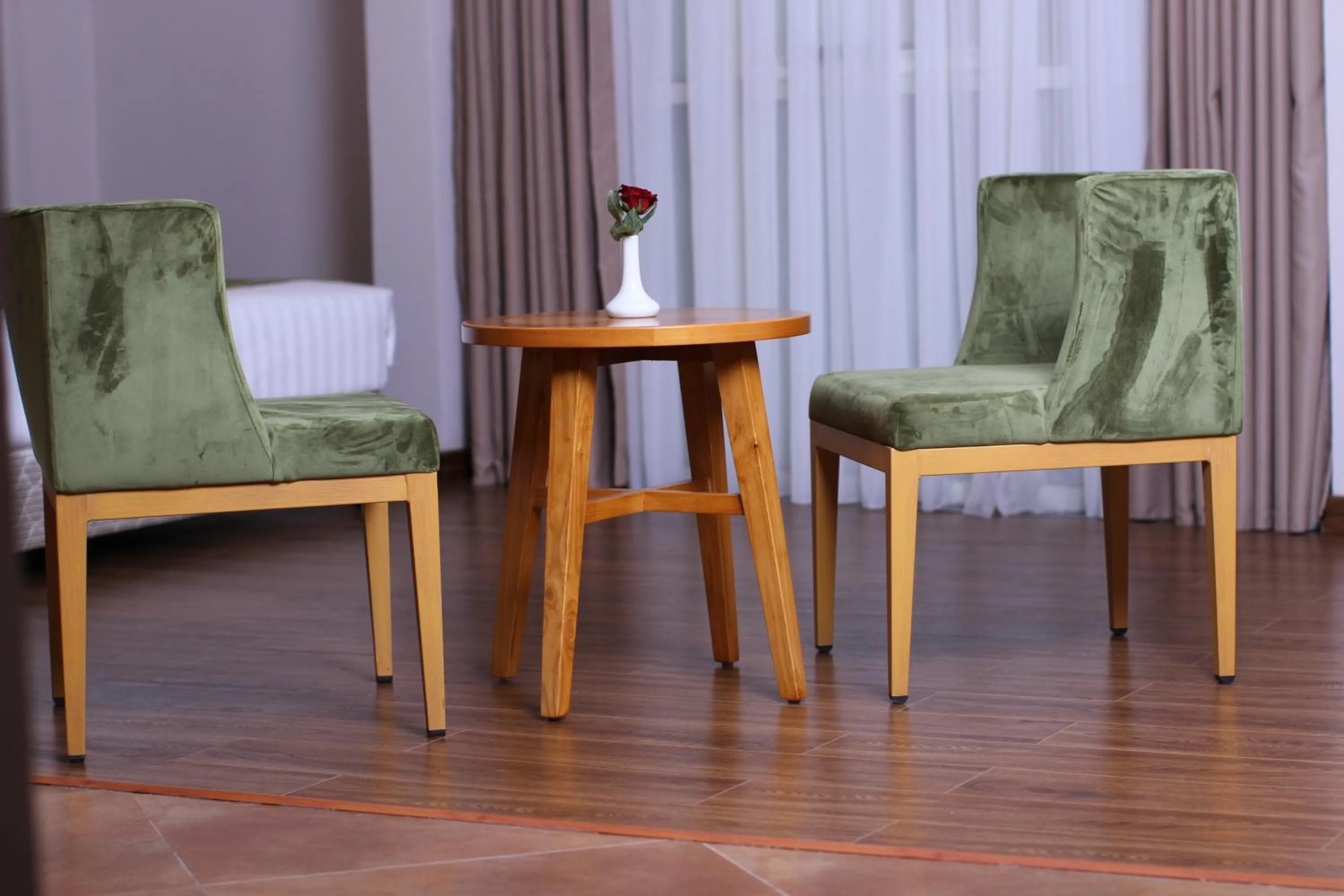 Seating area in Sabon Hotel