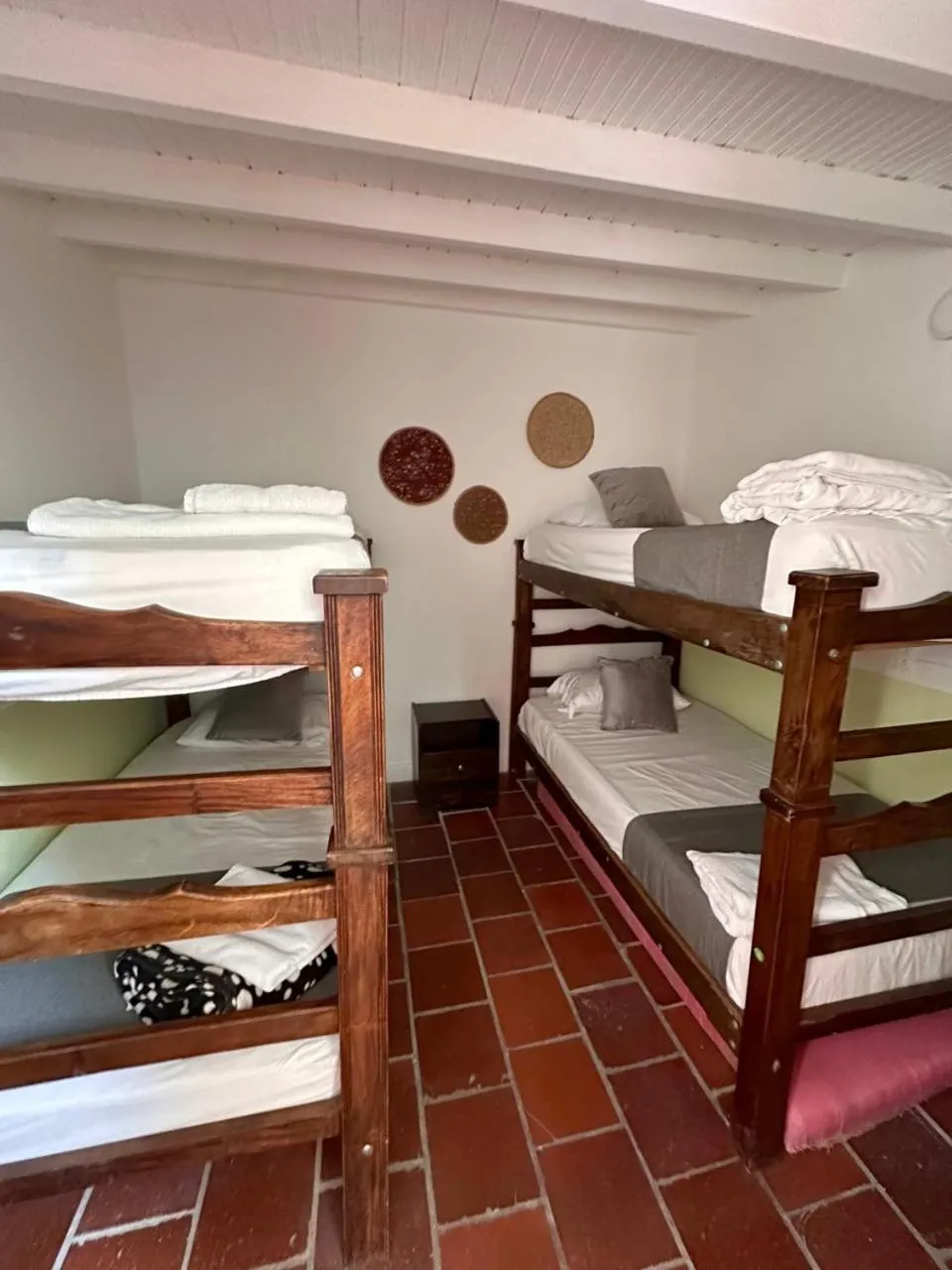 Bed in Casa de Pinos Hotel