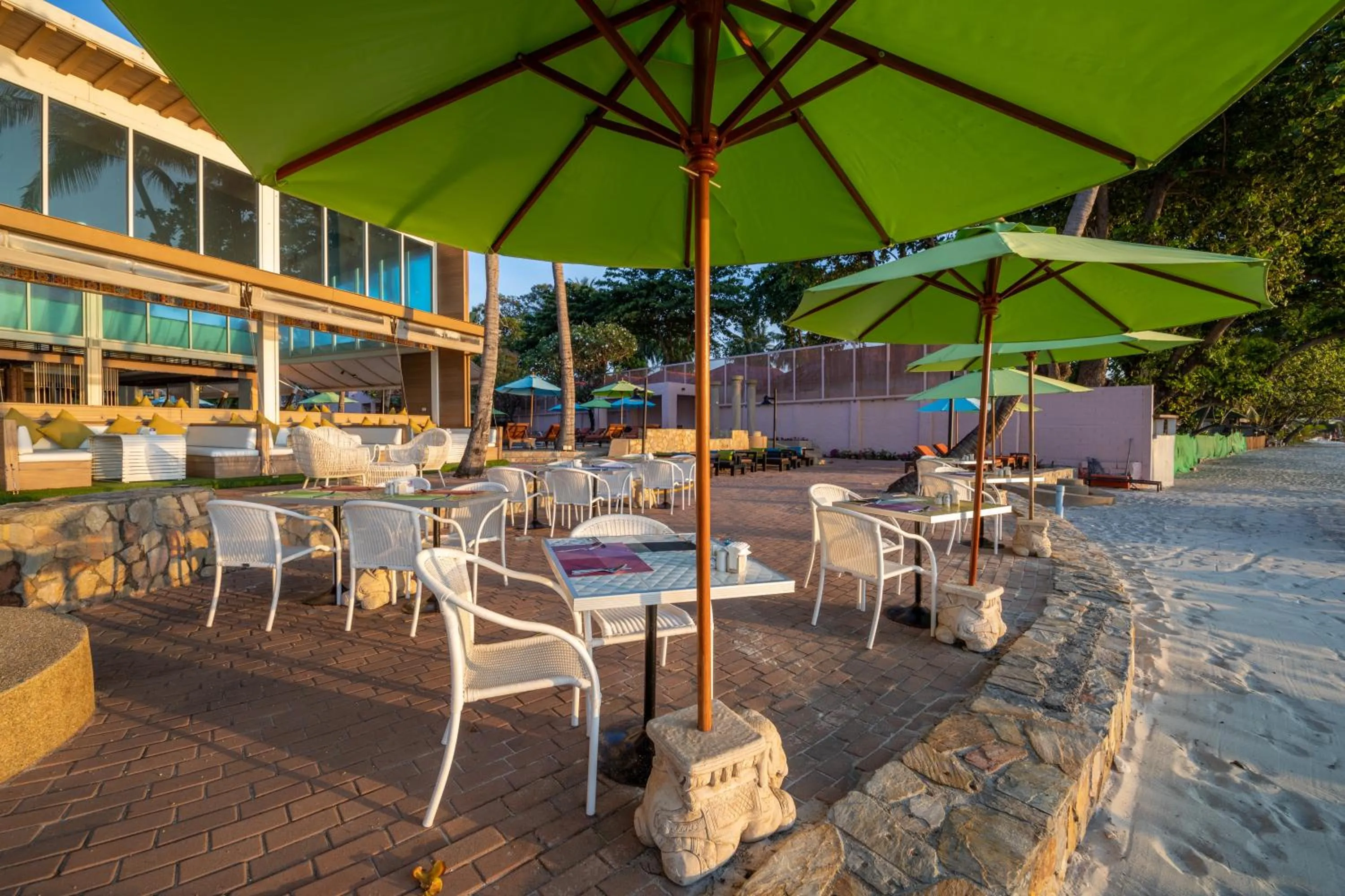 Patio in Baan Samui Resort - SHA Extra Plus