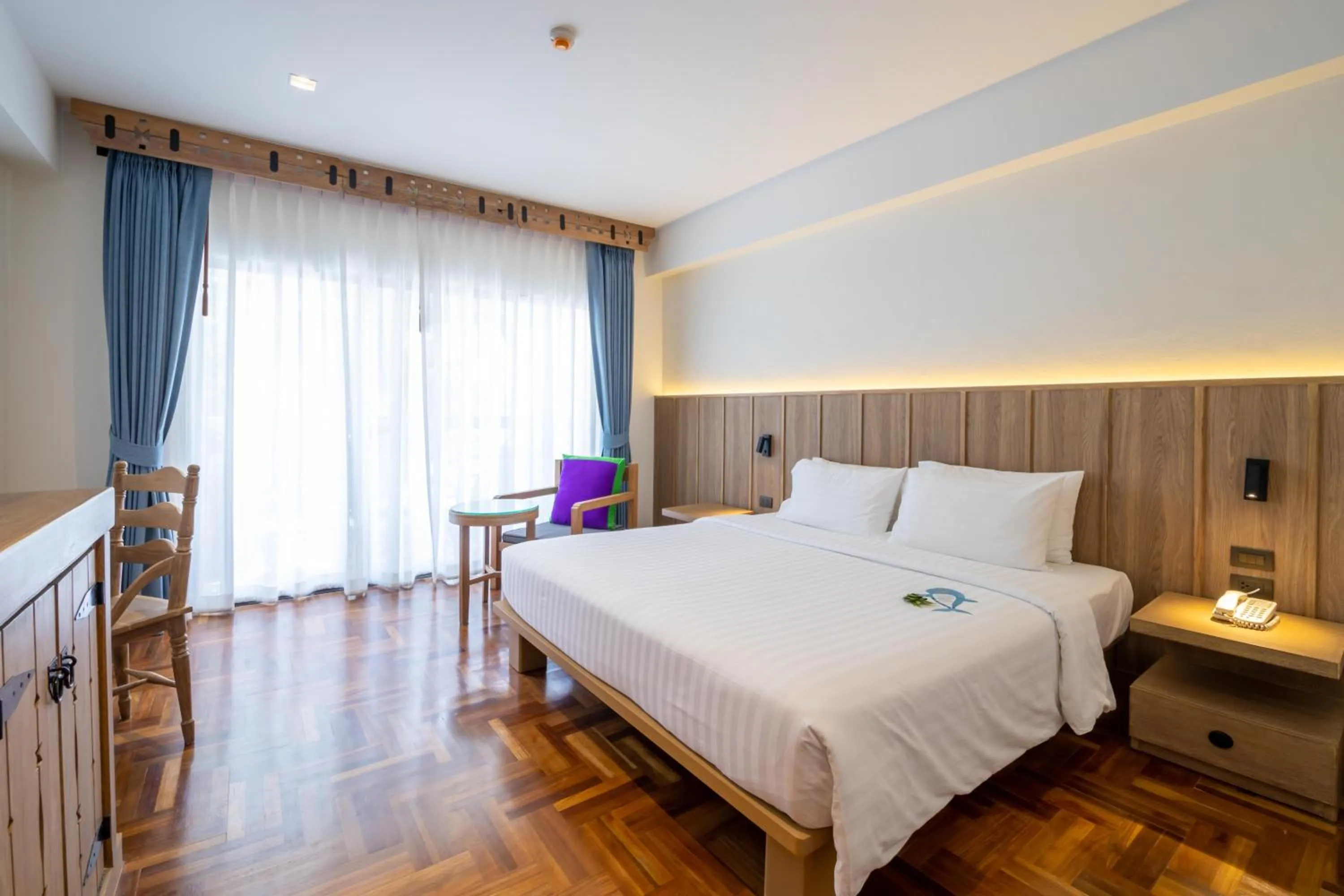 Bed in Baan Samui Resort - SHA Extra Plus