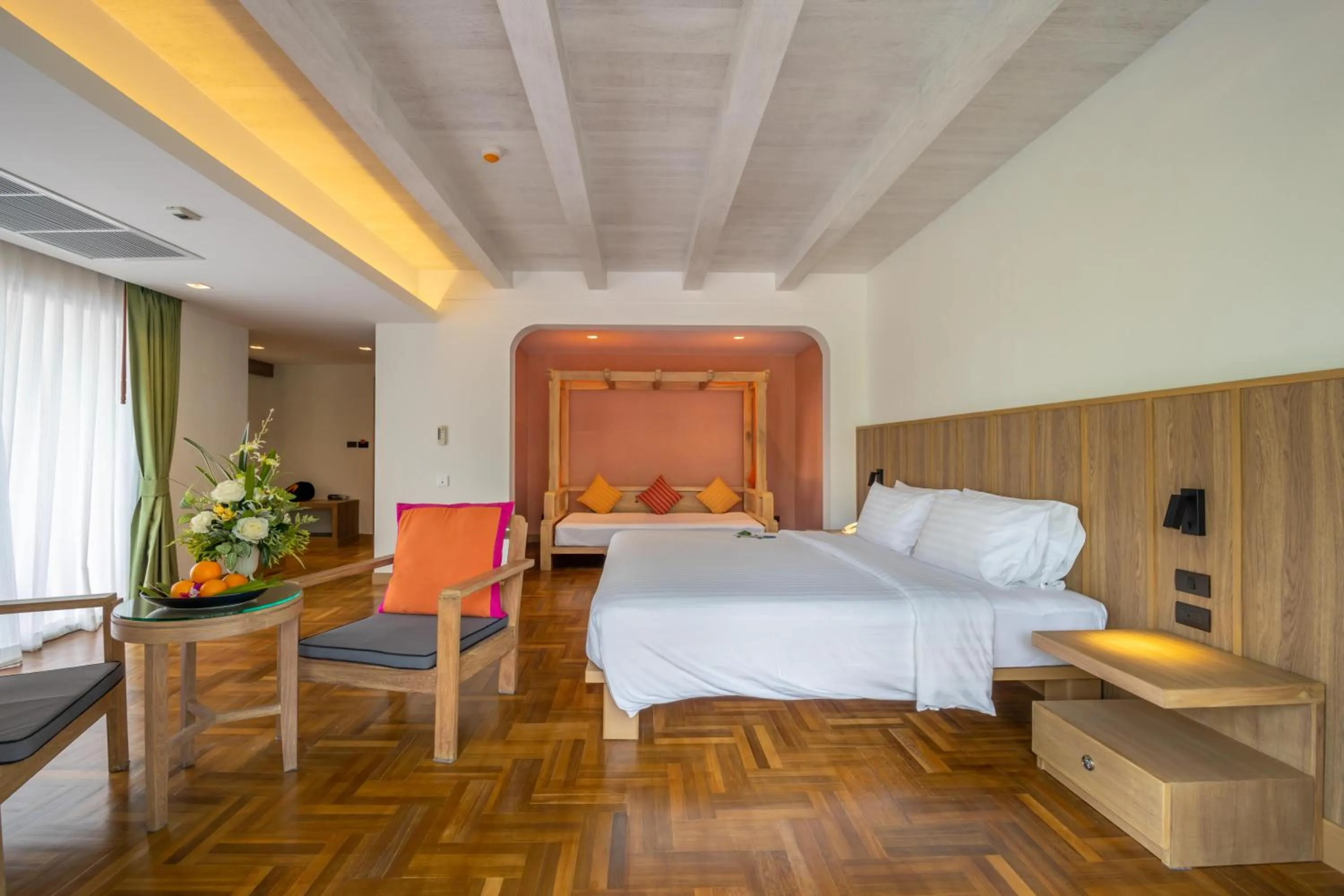 Bed in Baan Samui Resort - SHA Extra Plus