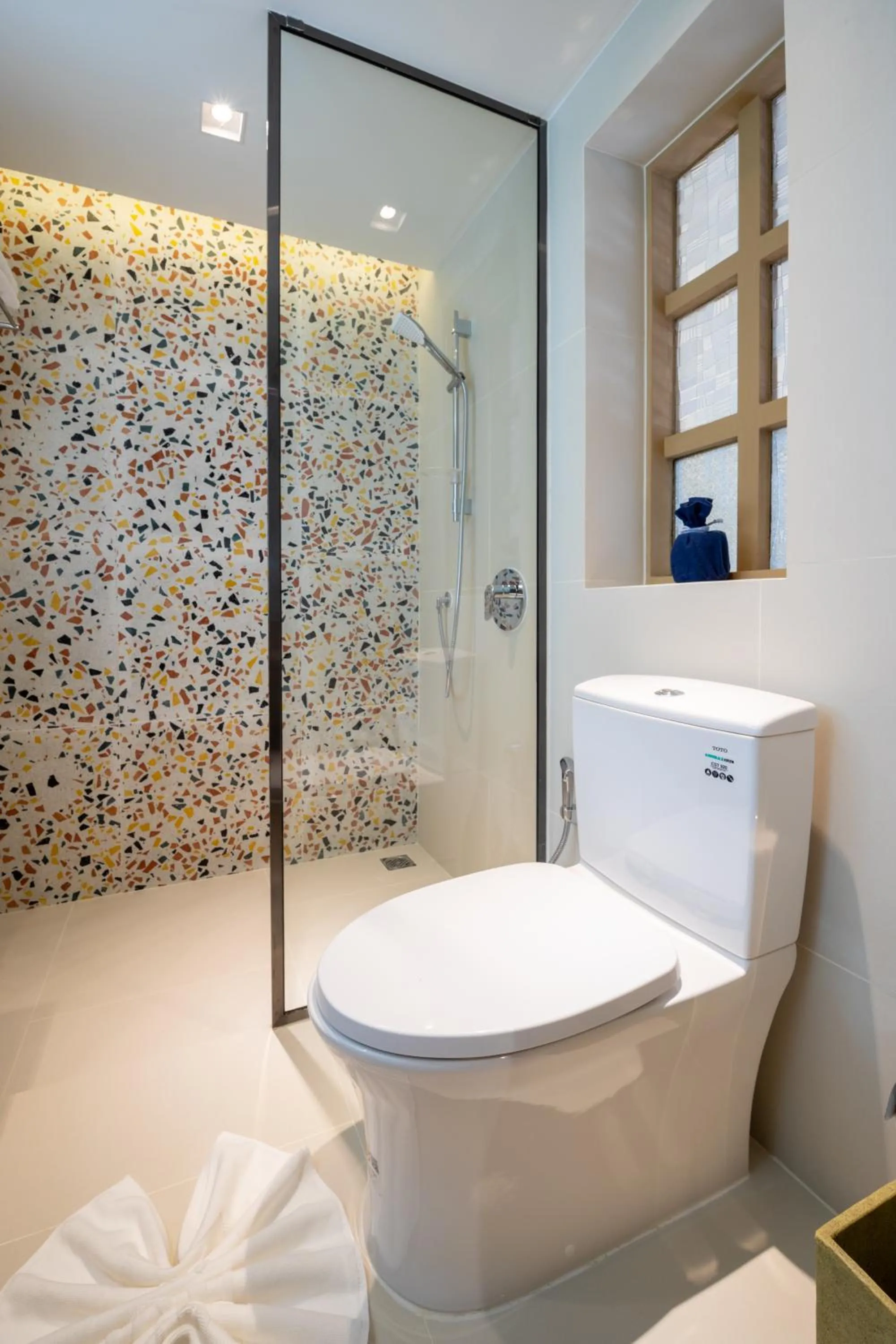 Shower in Baan Samui Resort - SHA Extra Plus