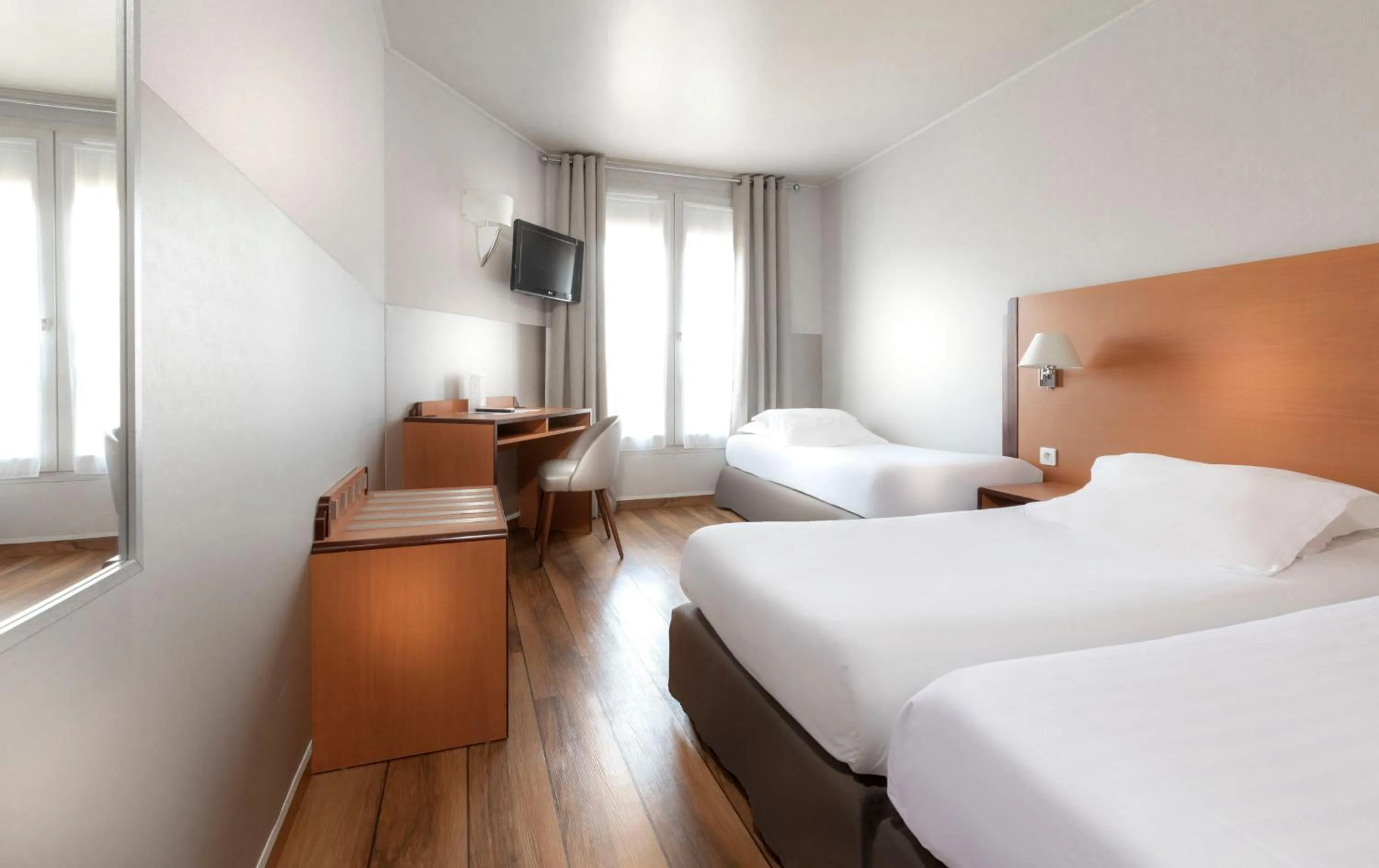 Bed in Hôtel Du Lion