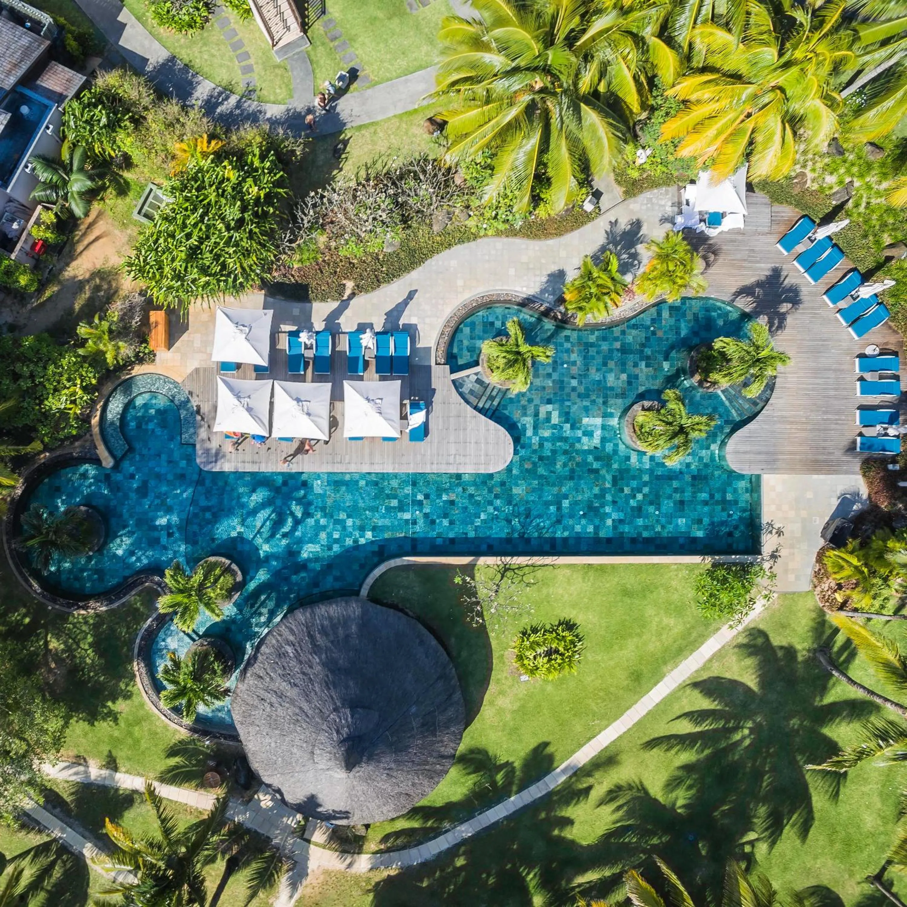 On site in LUX* Le Morne Resort