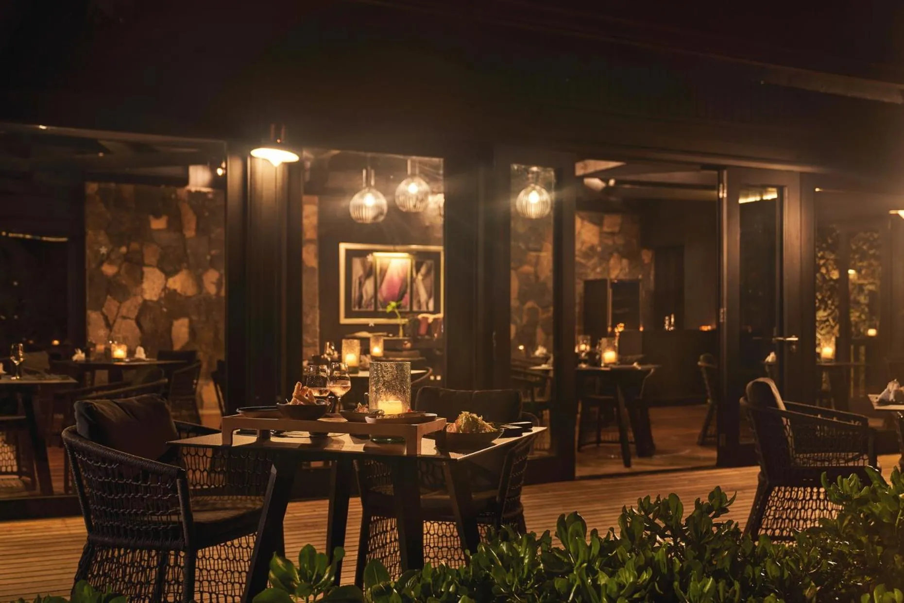 Restaurant/places to eat in LUX* Le Morne Resort