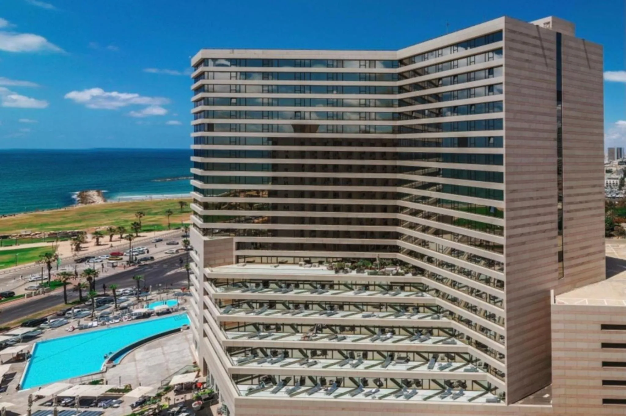 Property building in InterContinental David Tel Aviv by IHG