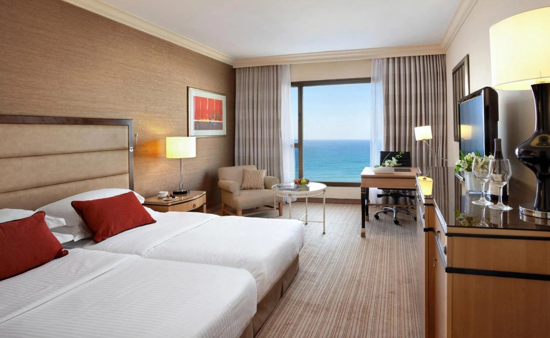 Photo of the whole room, Bed in InterContinental David Tel Aviv by IHG