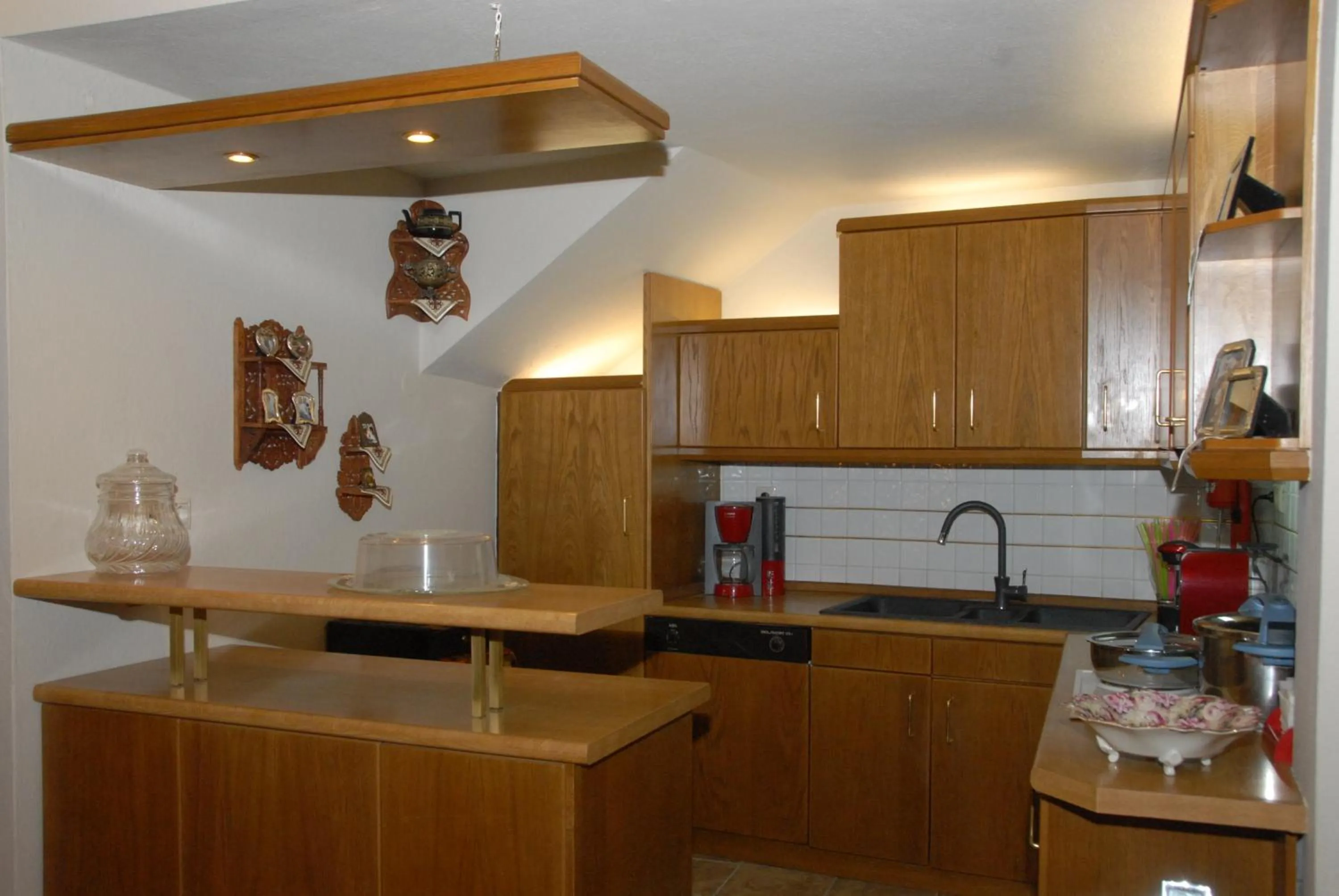 Kitchen or kitchenette in Hotel Filoxenia
