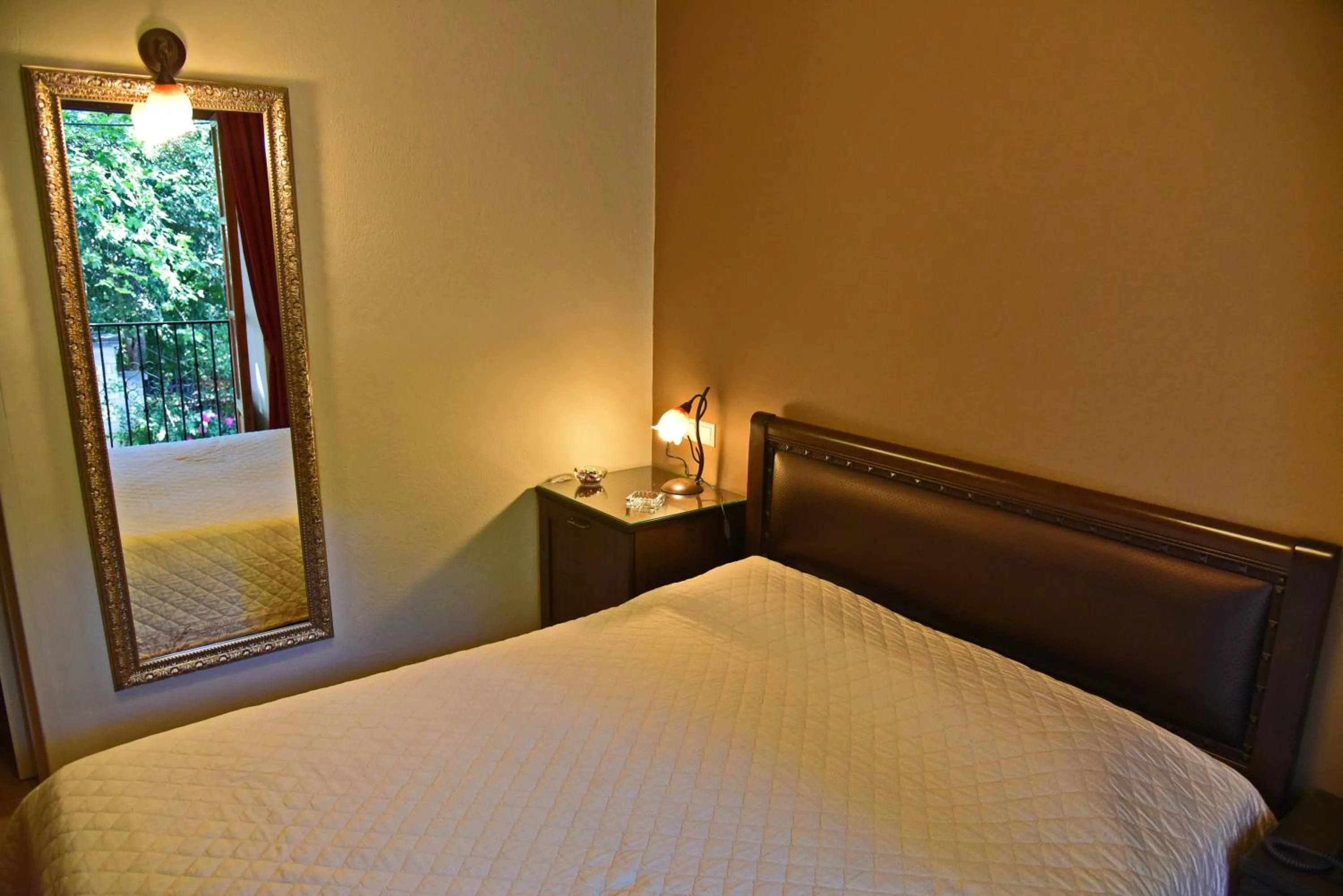 Bed in Hotel Filoxenia