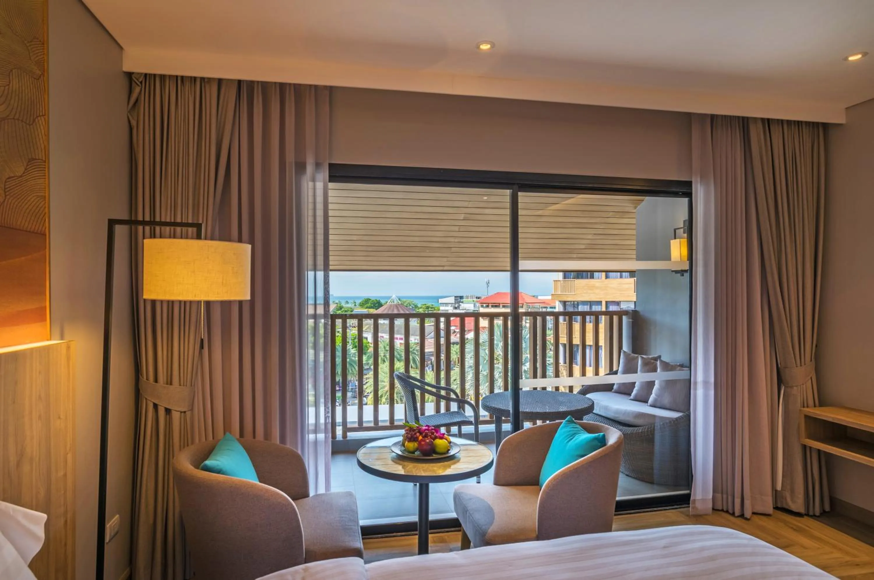 Balcony/Terrace, Bed in Holiday Inn Resort Krabi Ao Nang Beach by IHG
