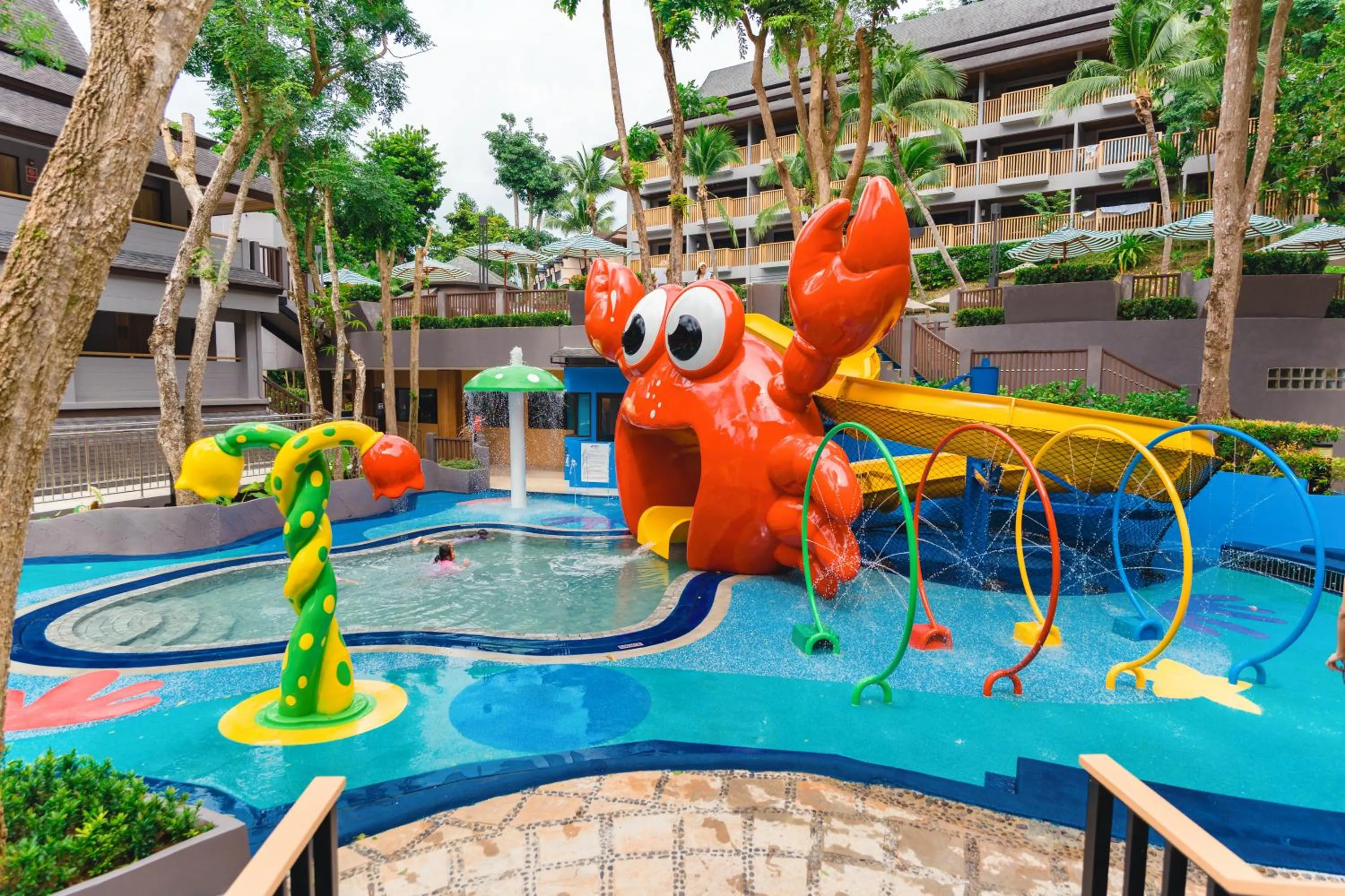 Aqua park in Holiday Inn Resort Krabi Ao Nang Beach by IHG