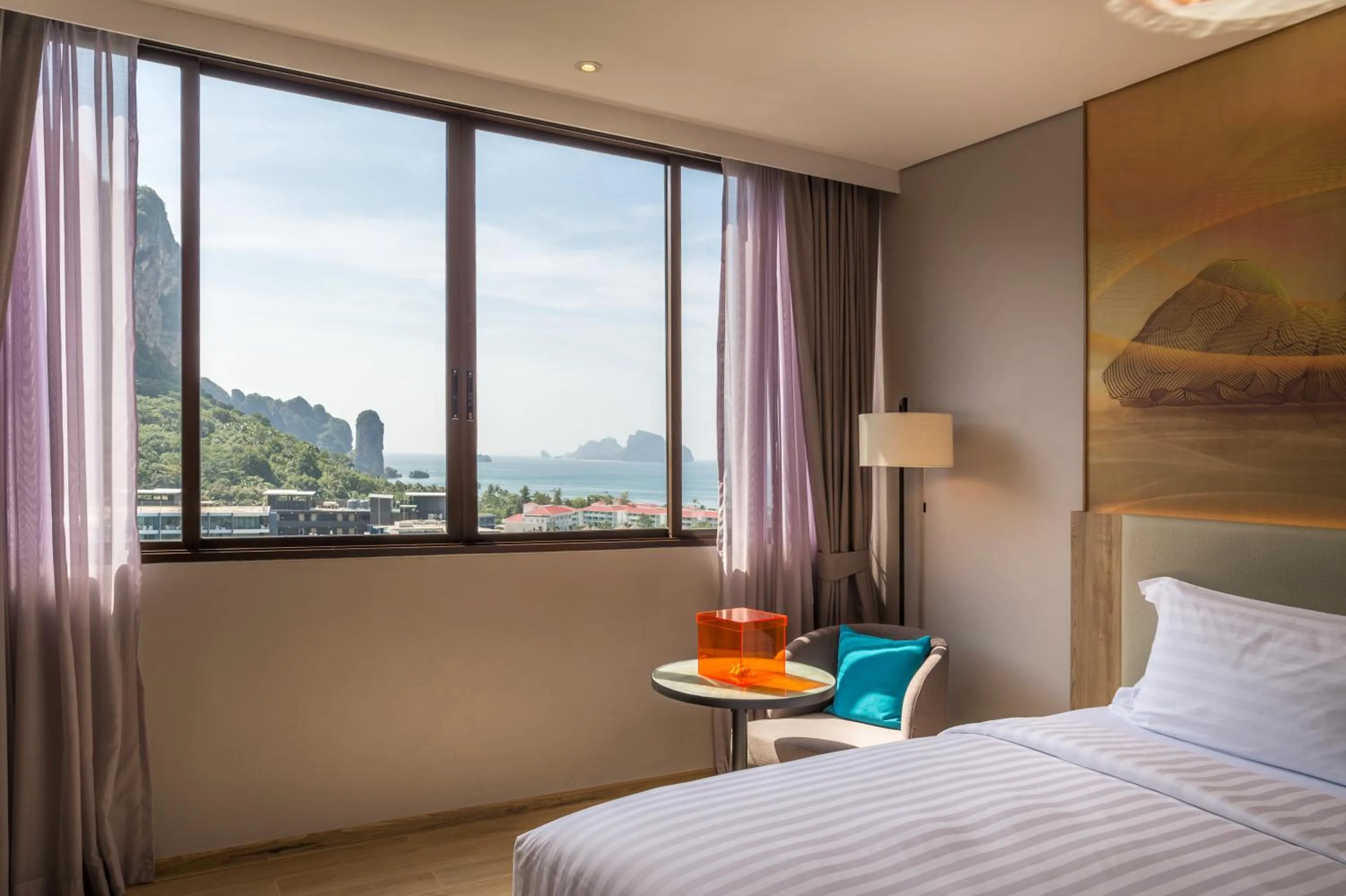 Sea view, Bed in Holiday Inn Resort Krabi Ao Nang Beach by IHG