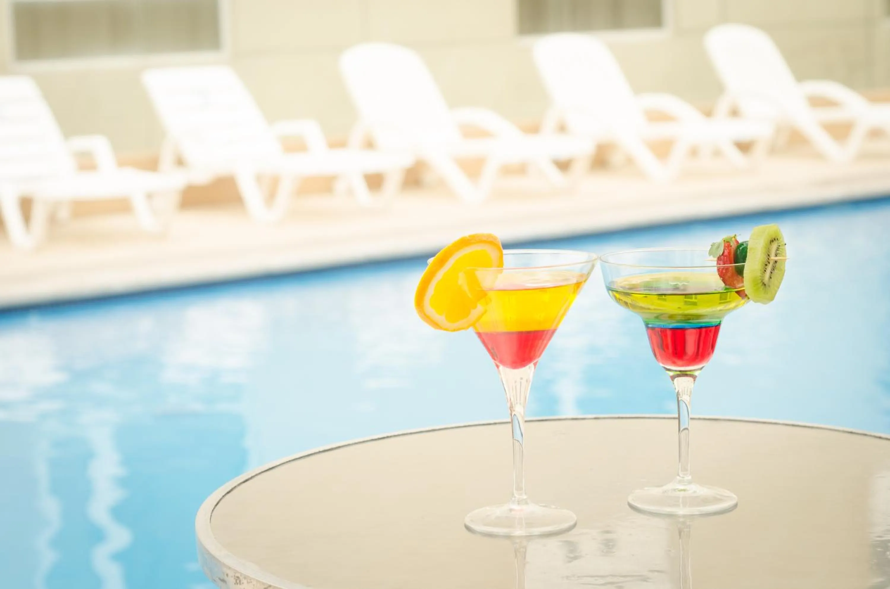 Swimming pool in Hotel Diego De Almagro Arica