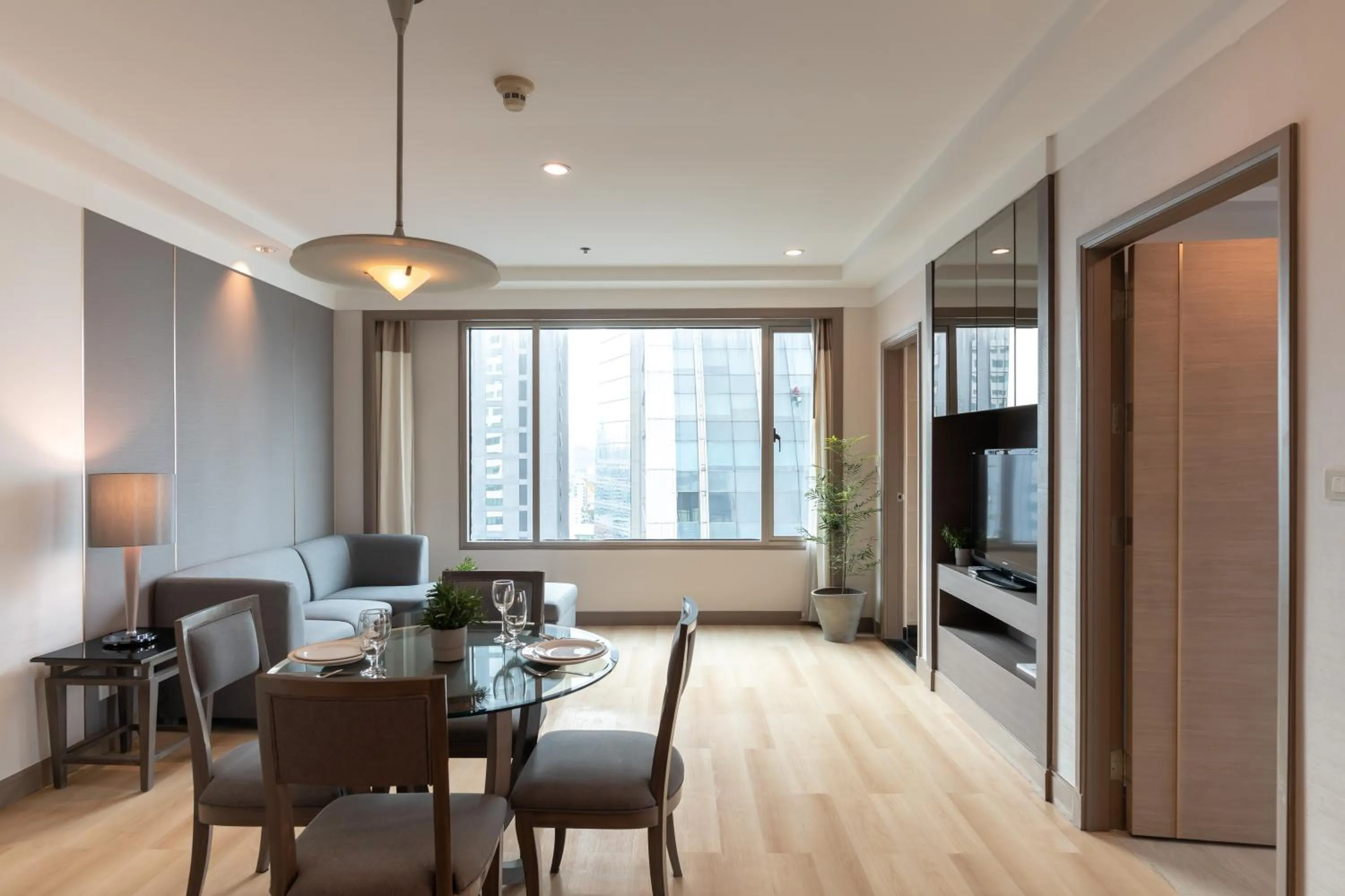 Living room in Jasmine City Hotel