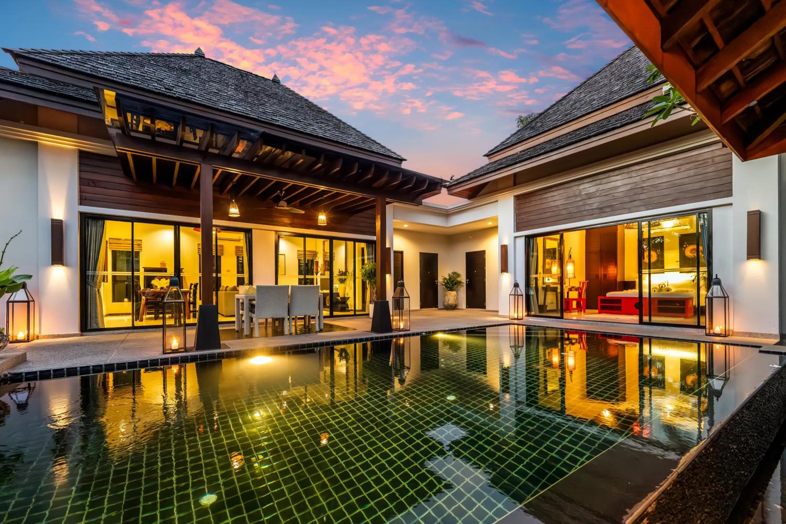 Pool view in The Bell Pool Villa Resort Phuket