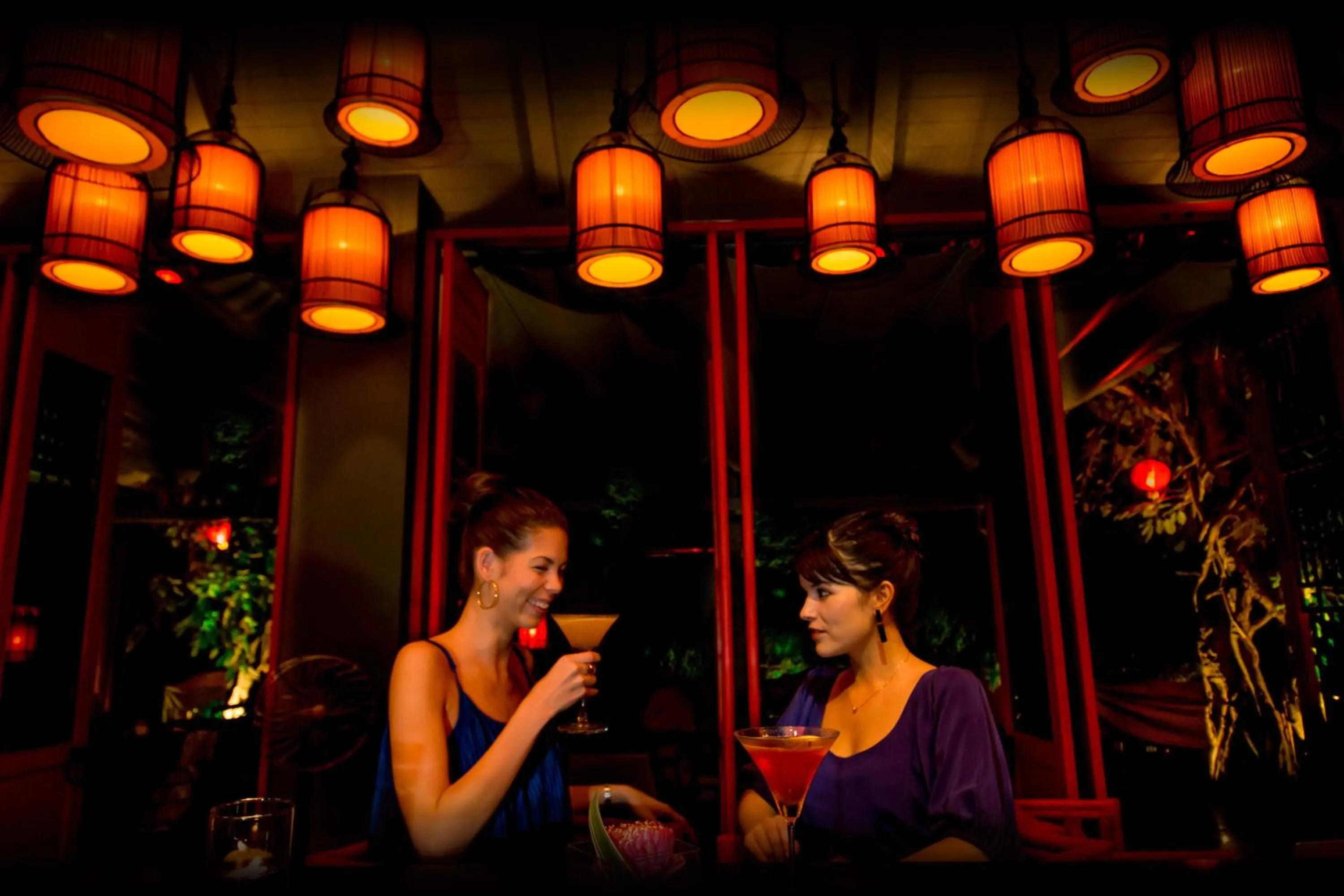 People in The Bell Pool Villa Resort Phuket