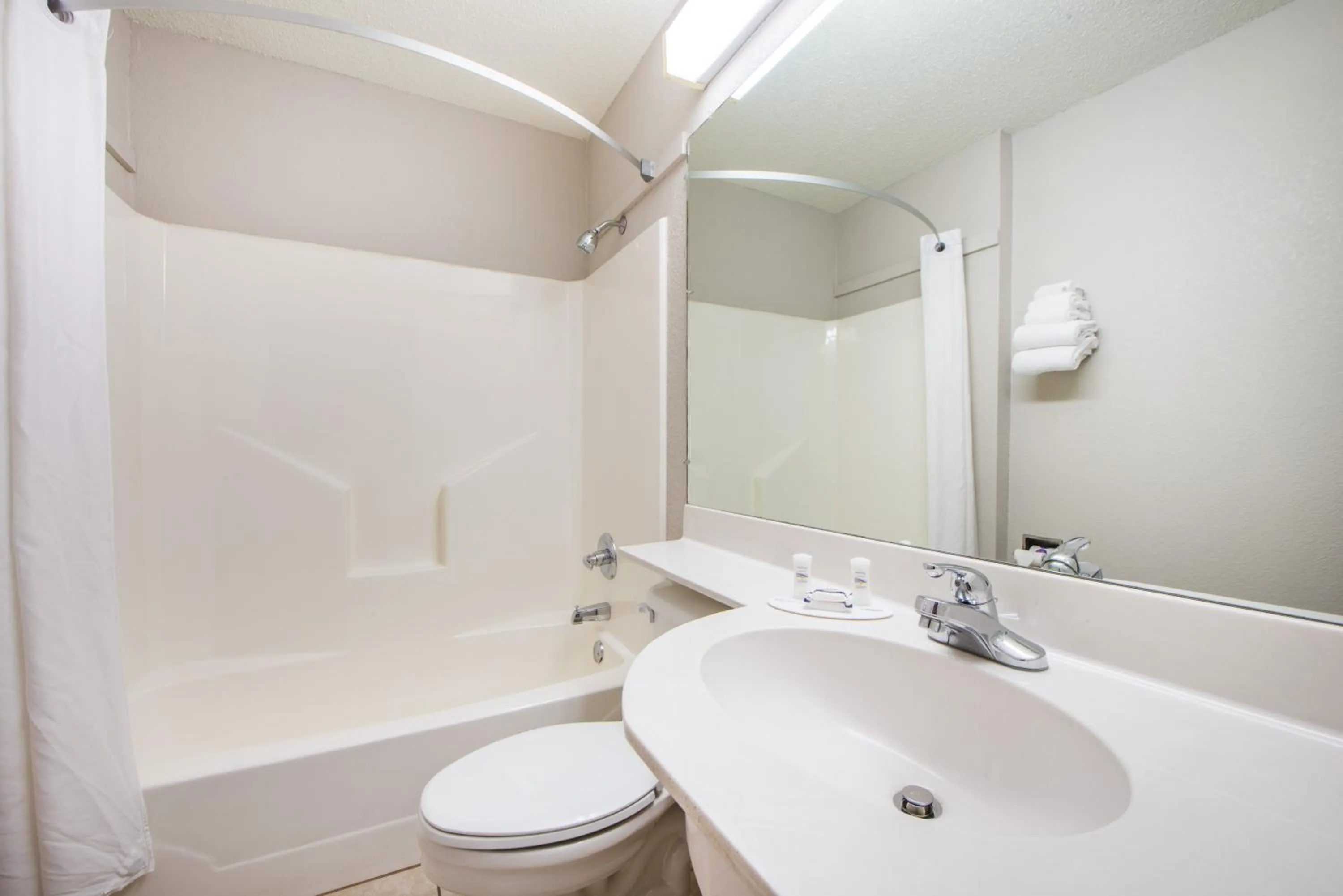 Toilet in Microtel Inn & Suites Claremore Route 66