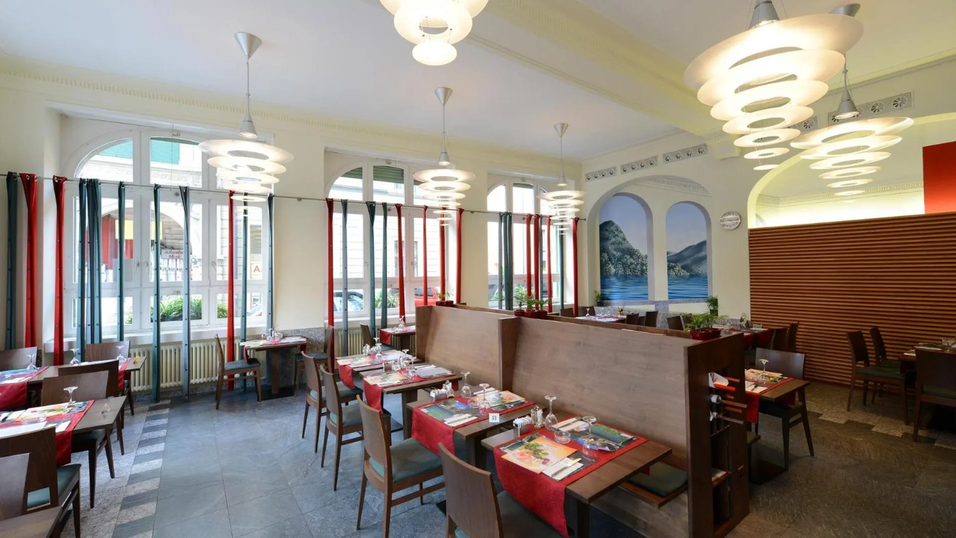 Restaurant/places to eat in Hotel Pestalozzi Lugano