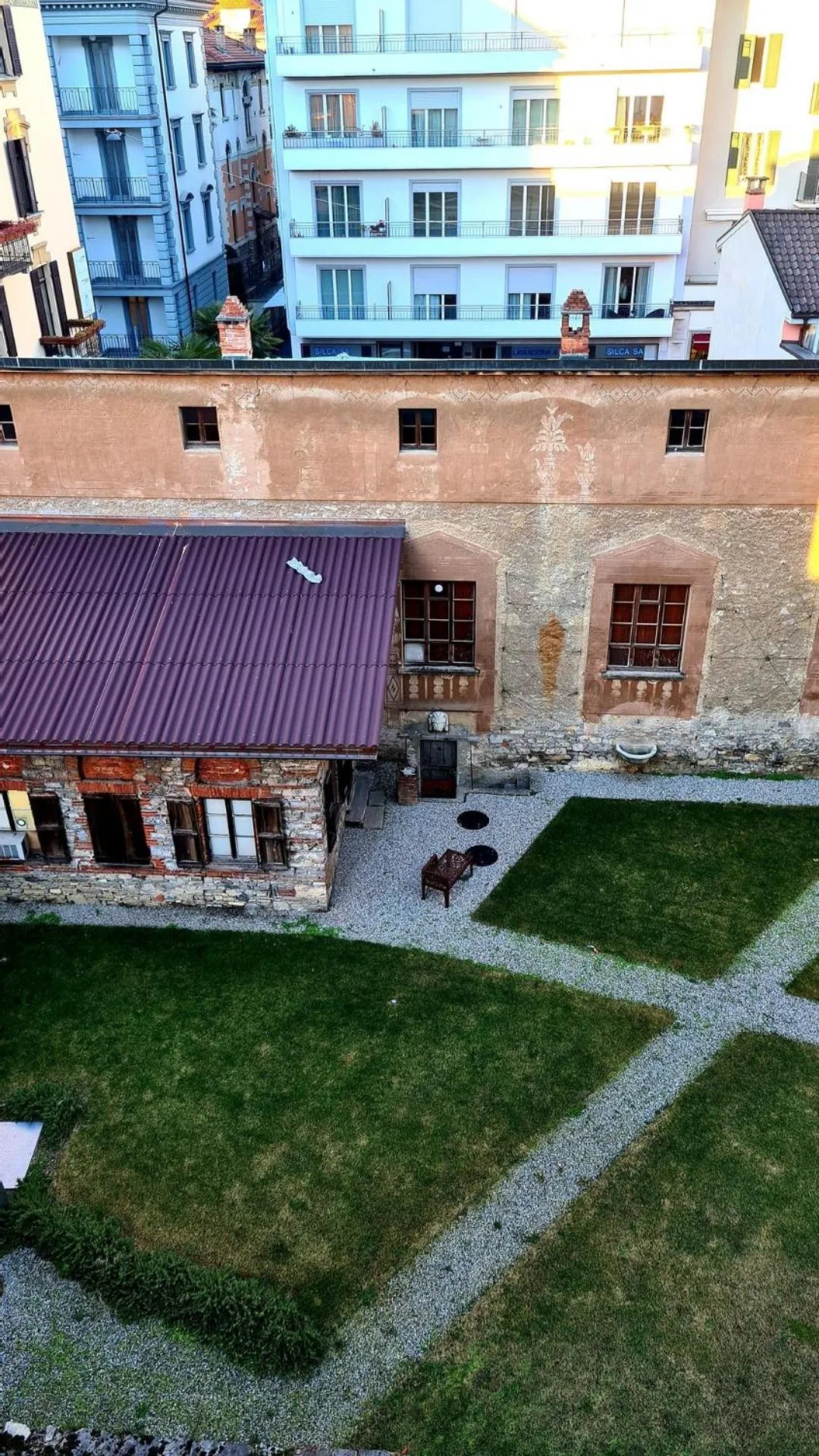 Bird's eye view in Hotel Pestalozzi Lugano