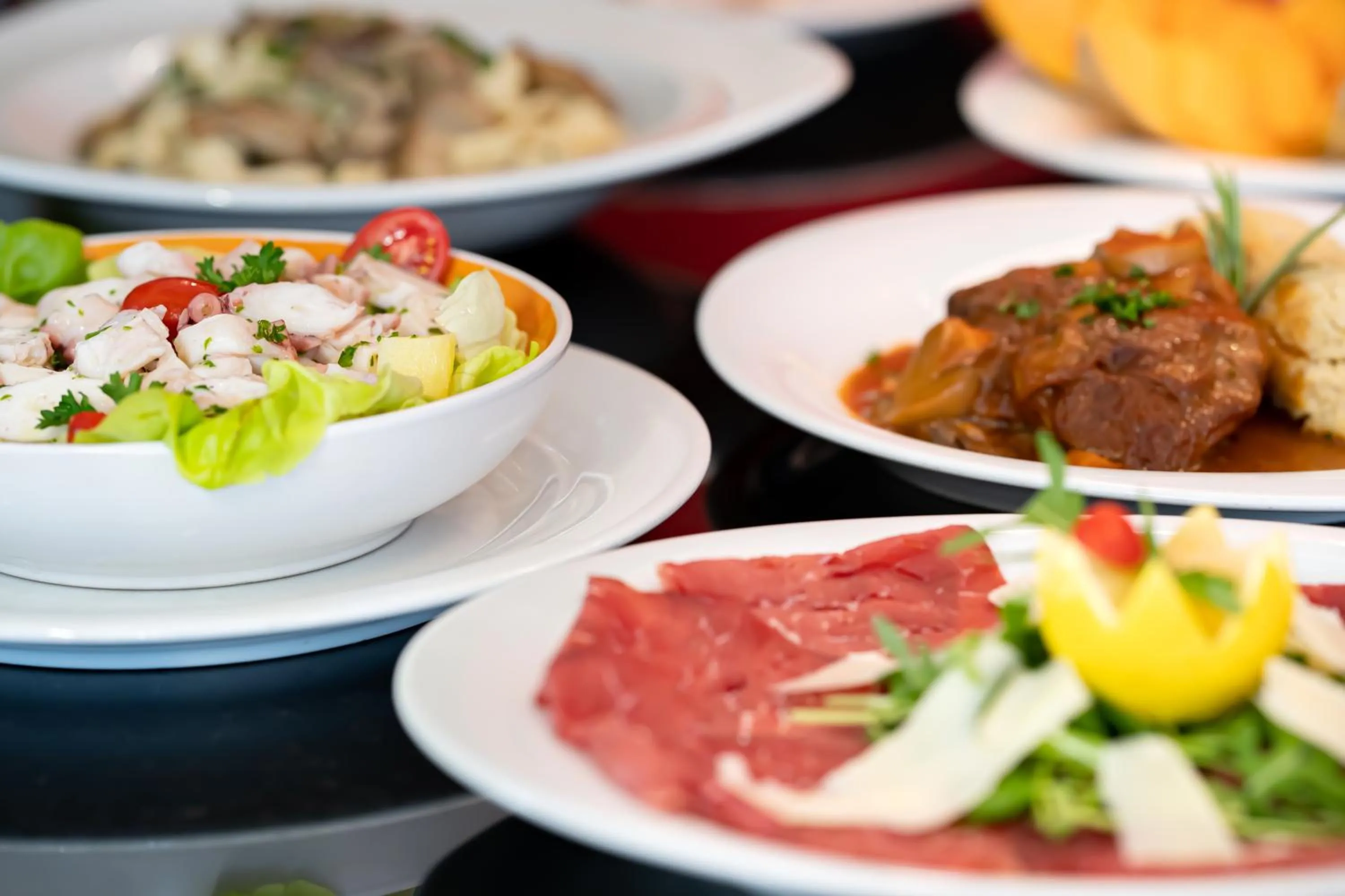 Food in Hotel Pestalozzi Lugano