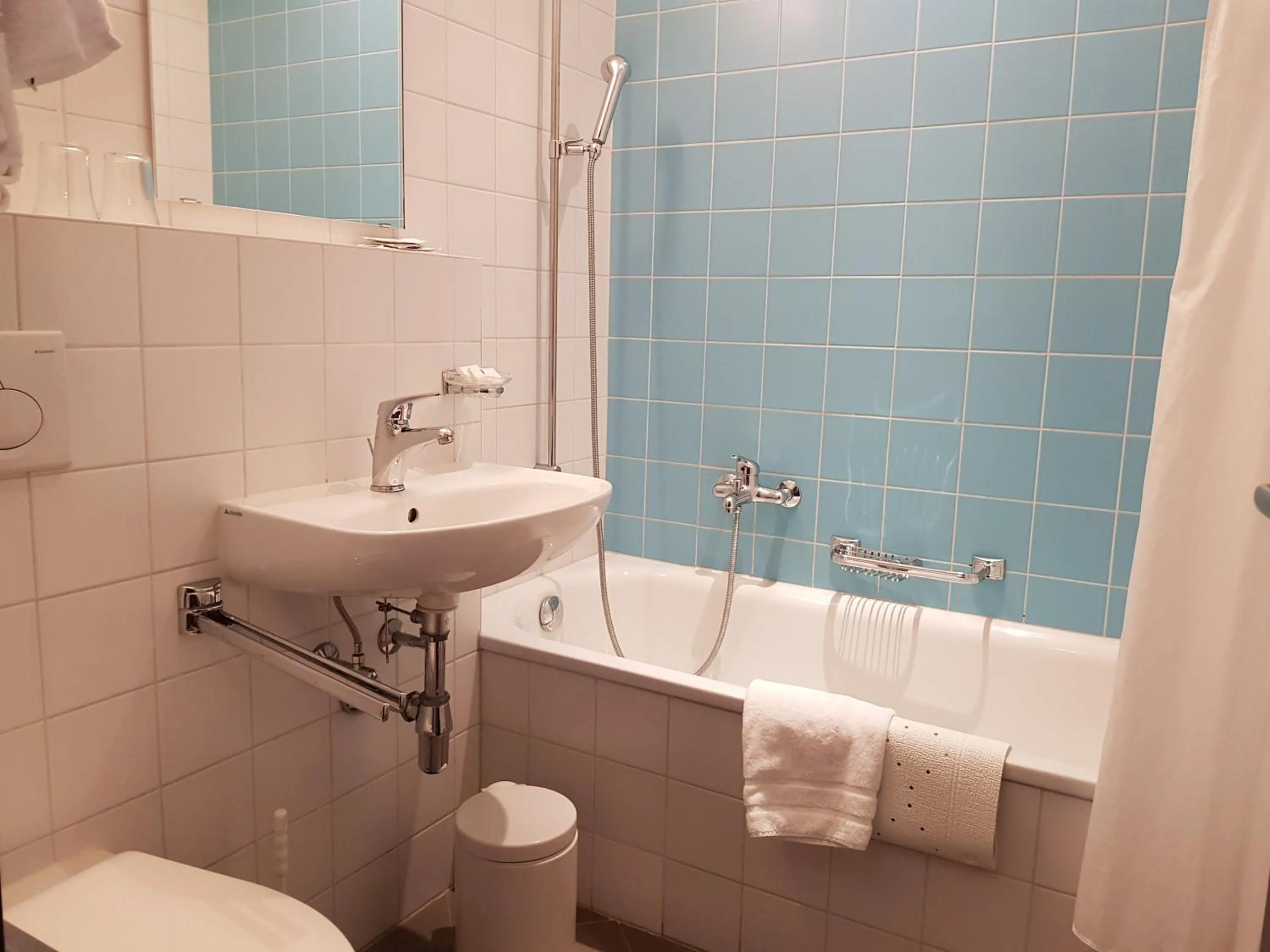 Bathroom in Hotel Pestalozzi Lugano