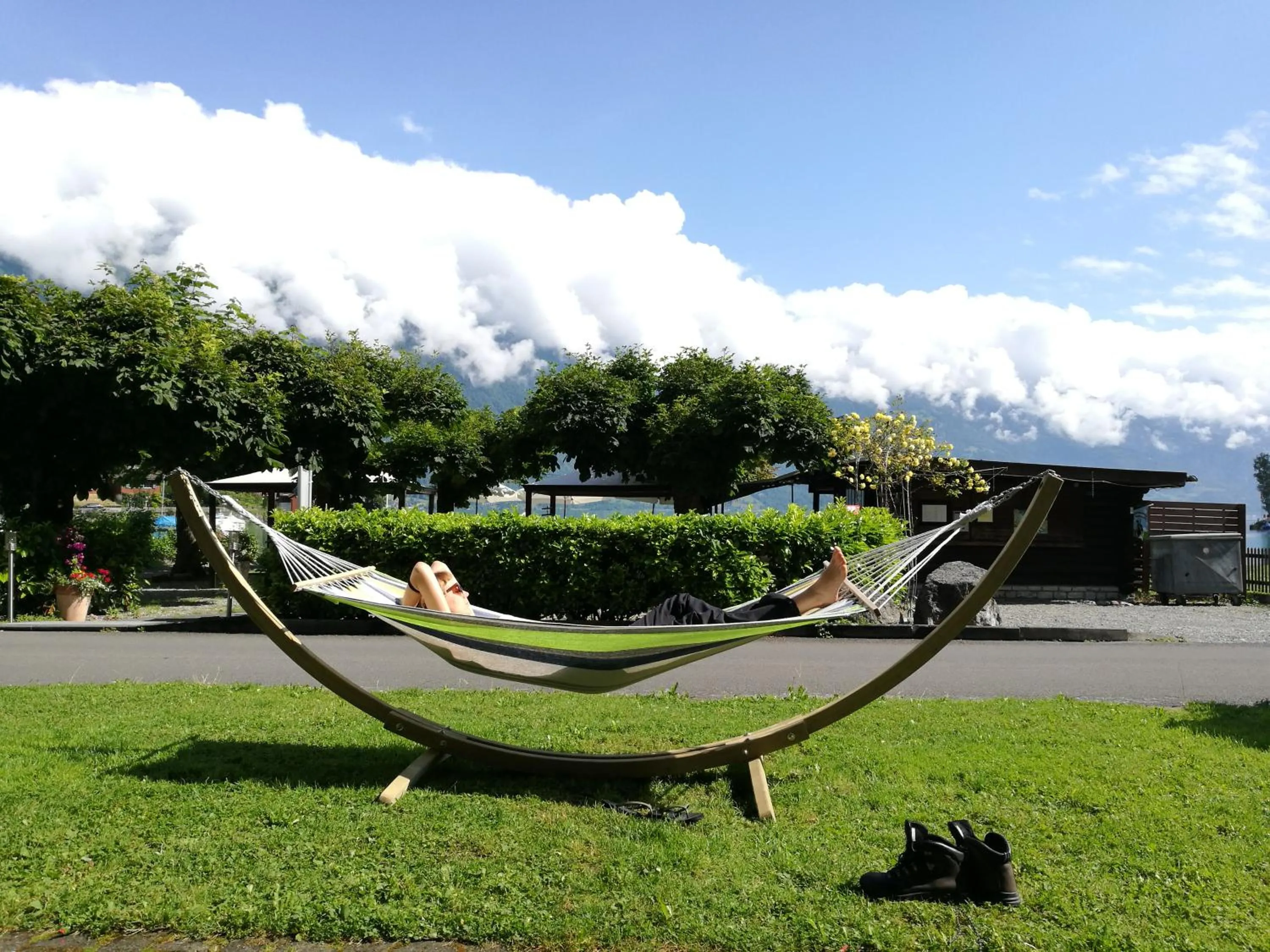 Balcony/Terrace in Lake Lodge Hostel