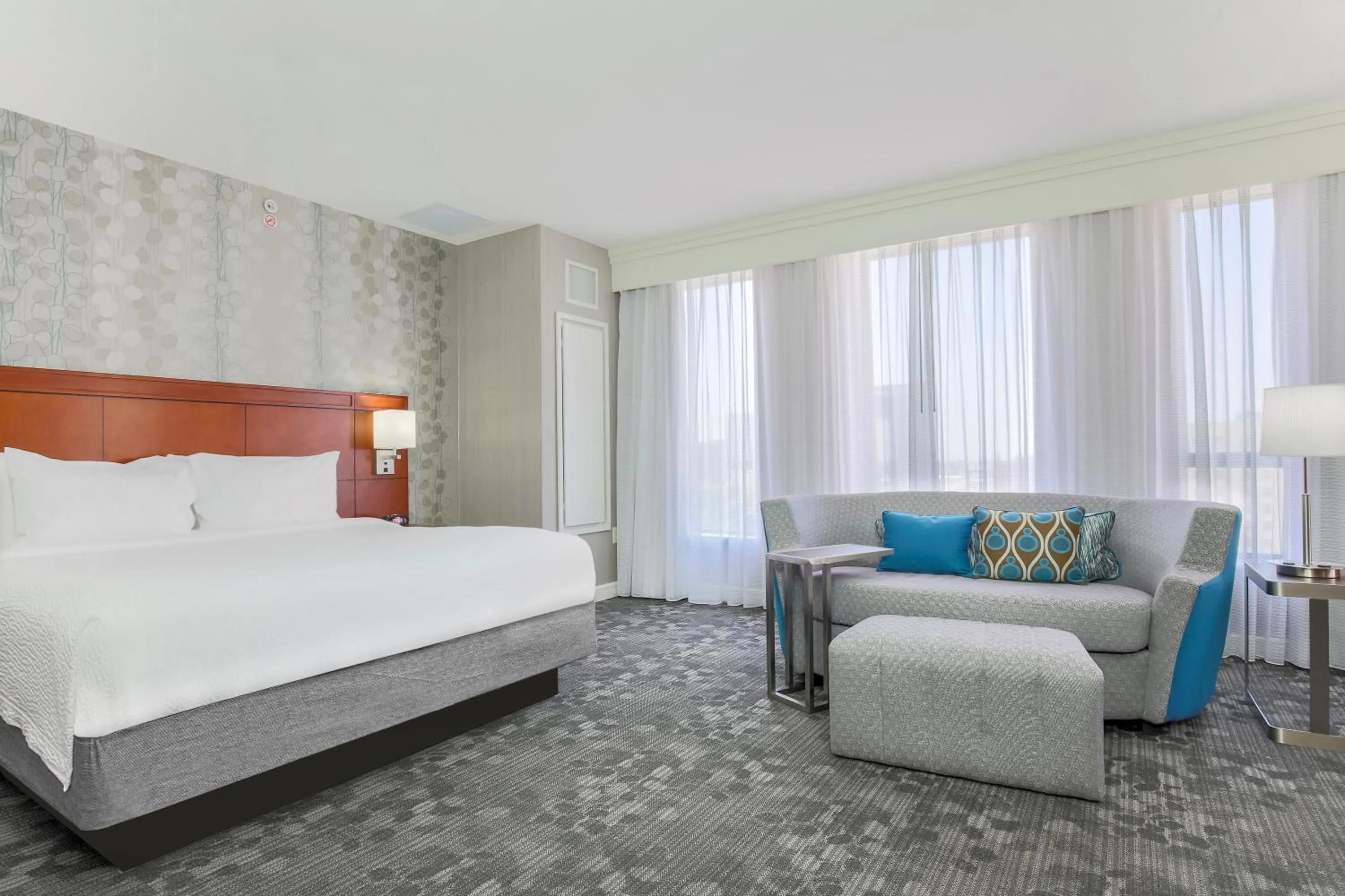Bedroom, Bed in Courtyard by Marriott Amarillo Downtown
