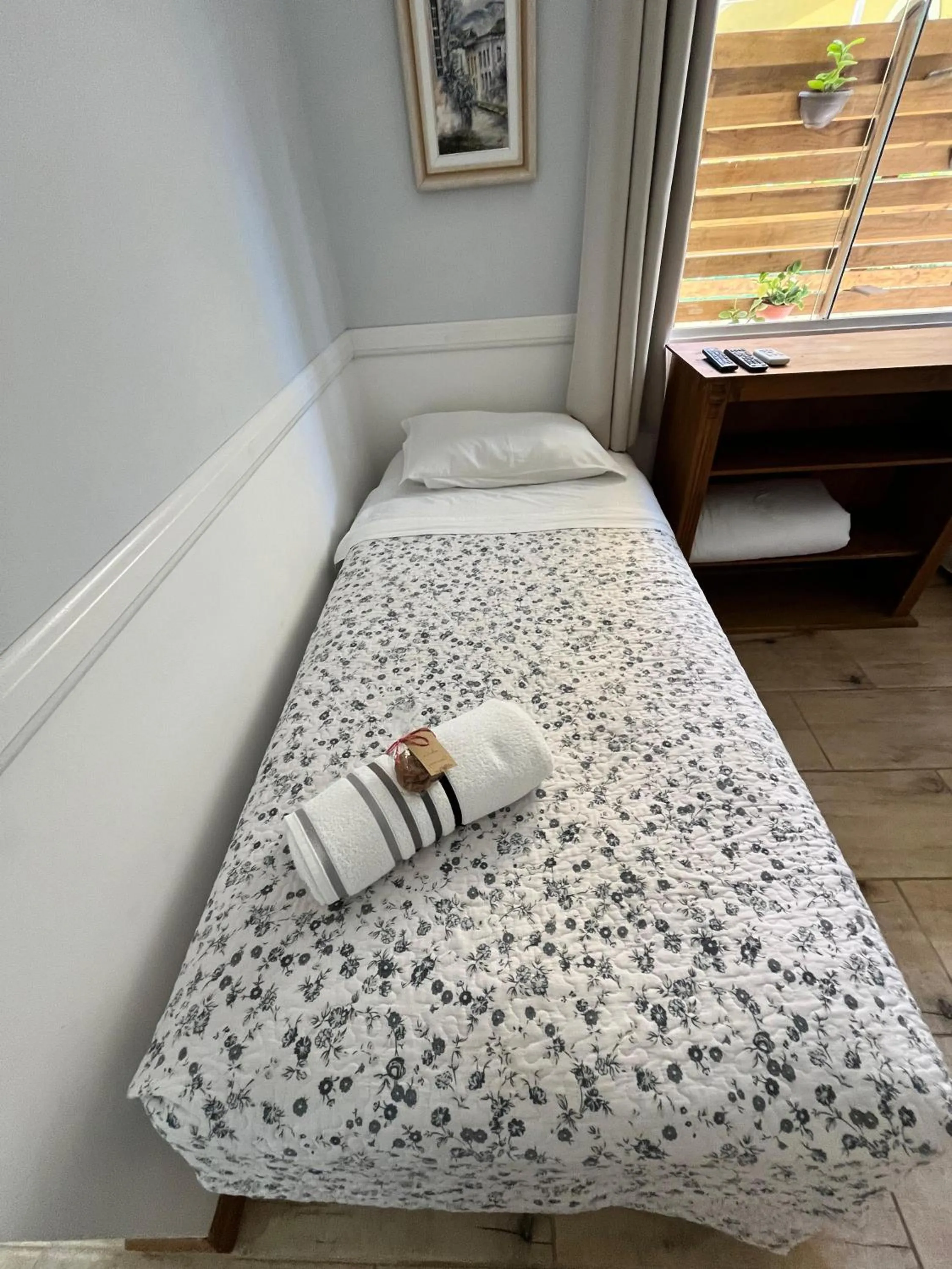 Bed in Pousada Paty´s Garden