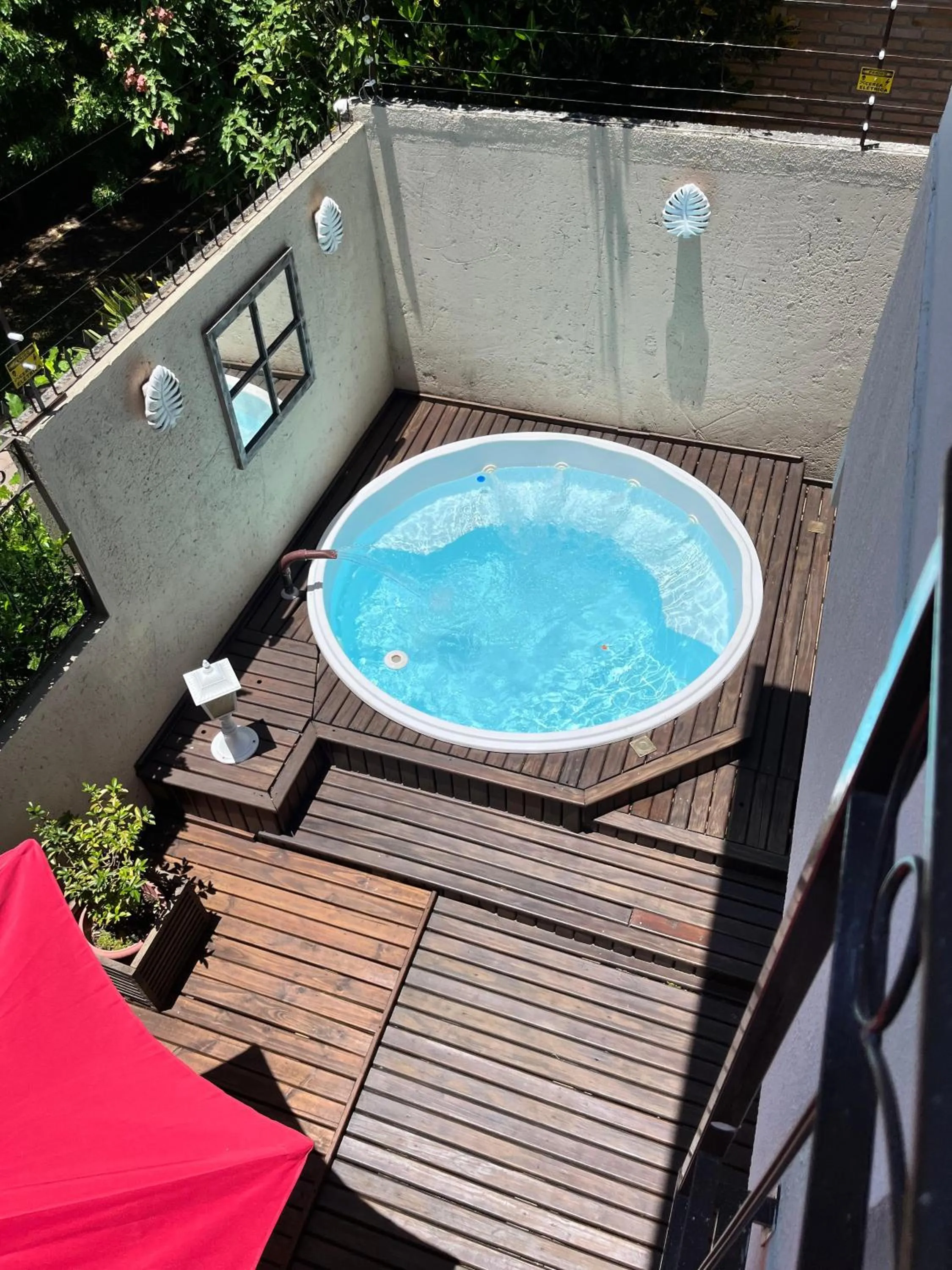 Hot Tub in Pousada Paty´s Garden