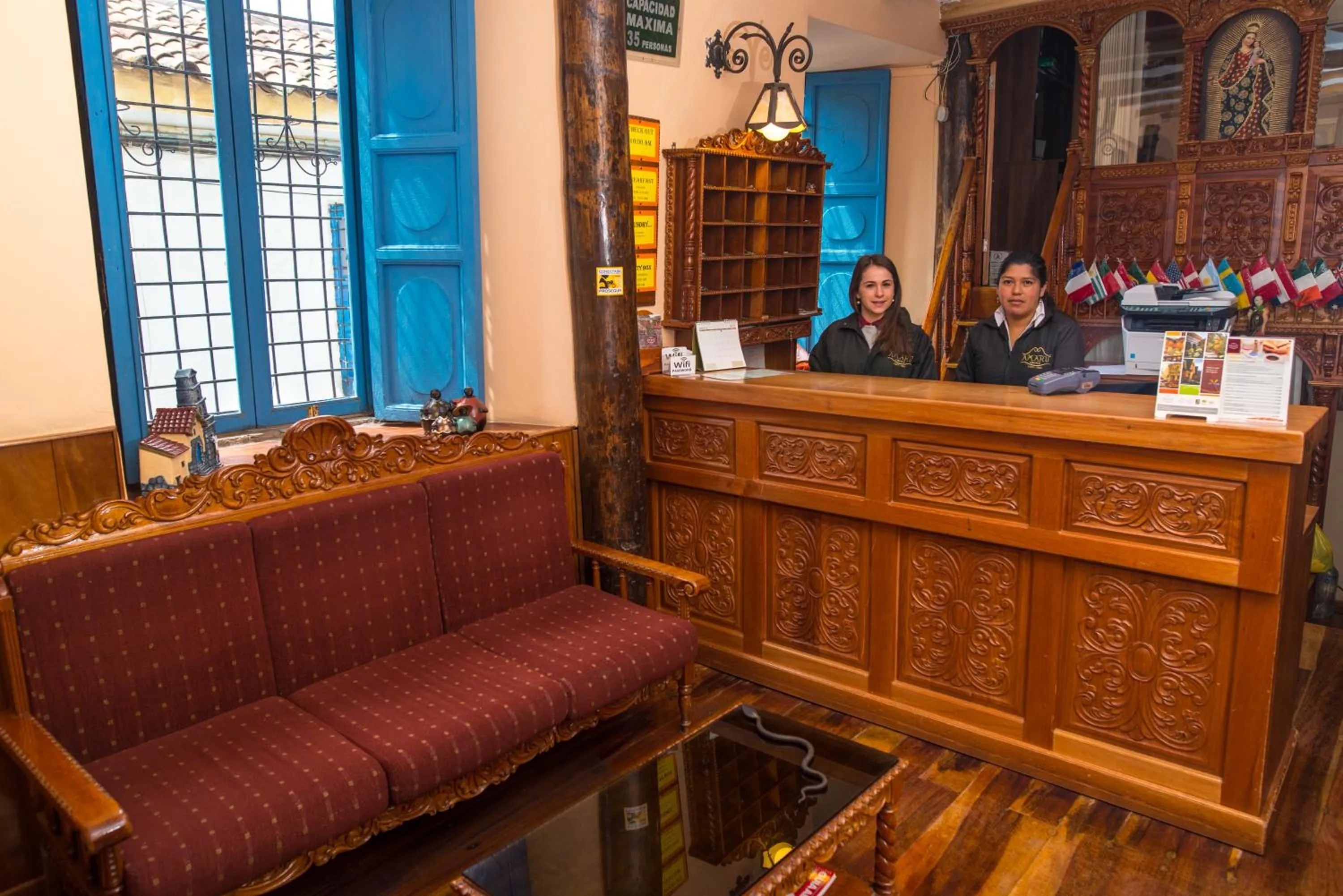 Lobby or reception in Amaru Inca