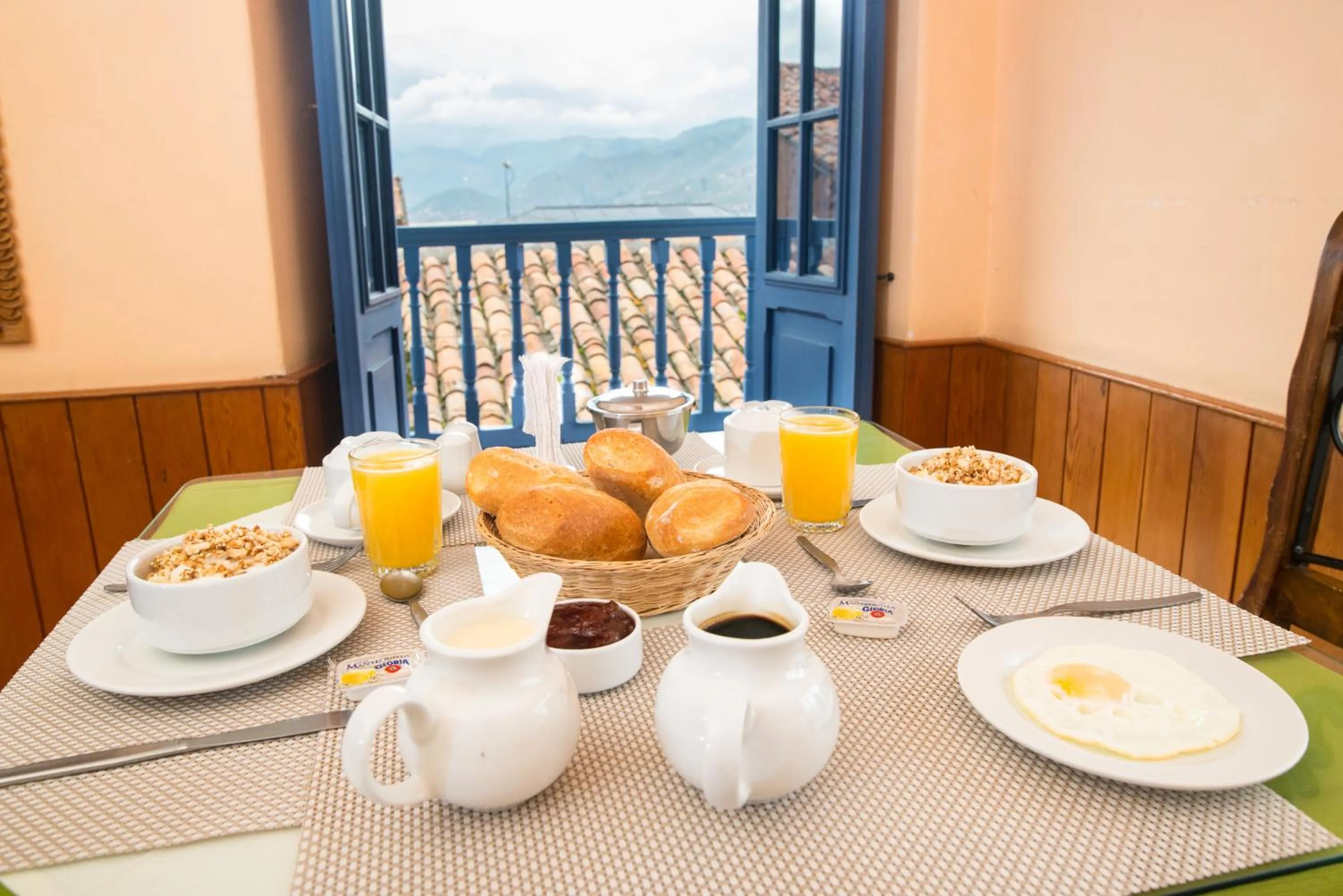 Food close-up in Amaru Inca