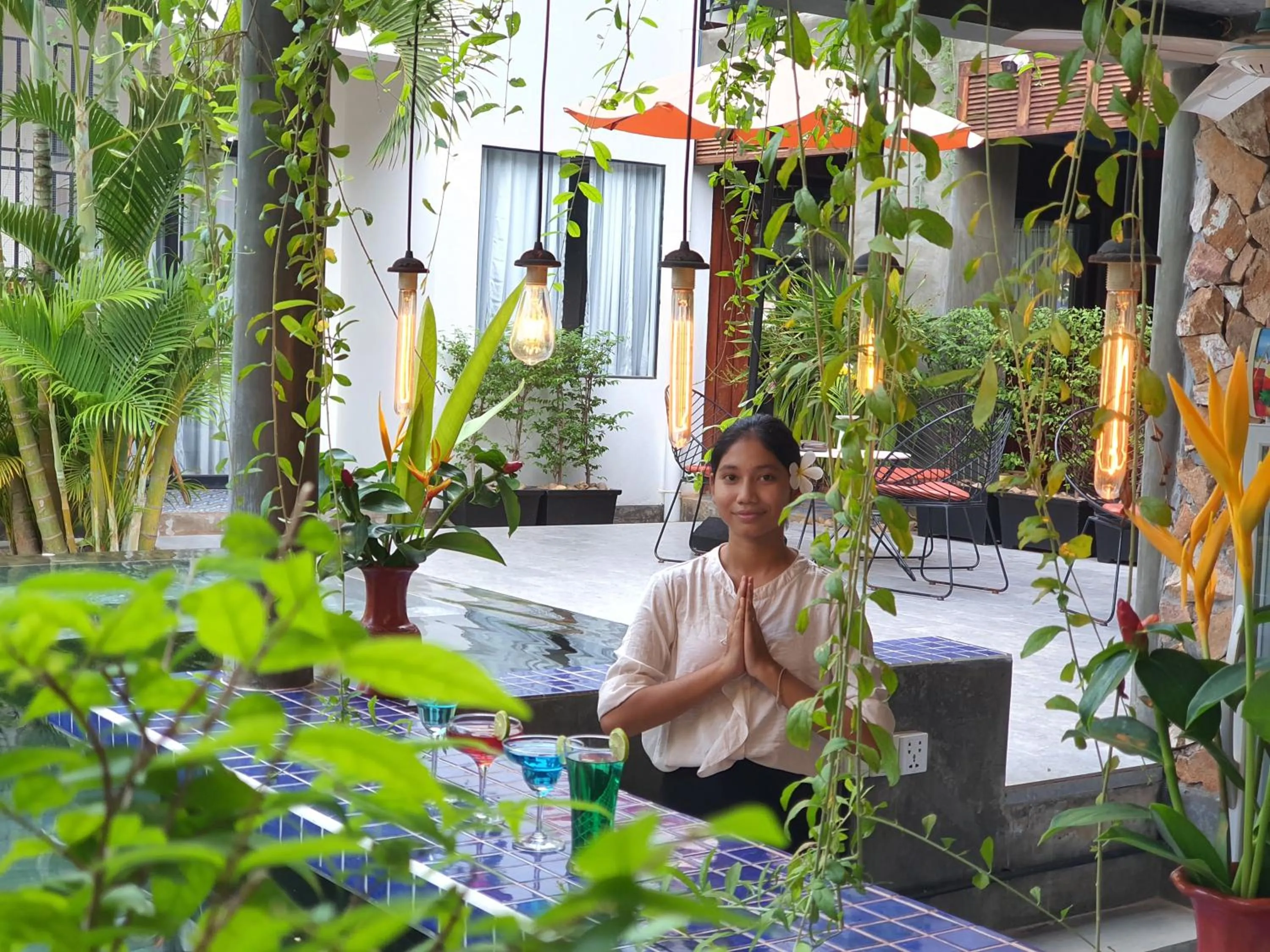 Lounge or bar in Central Corner d'Angkor