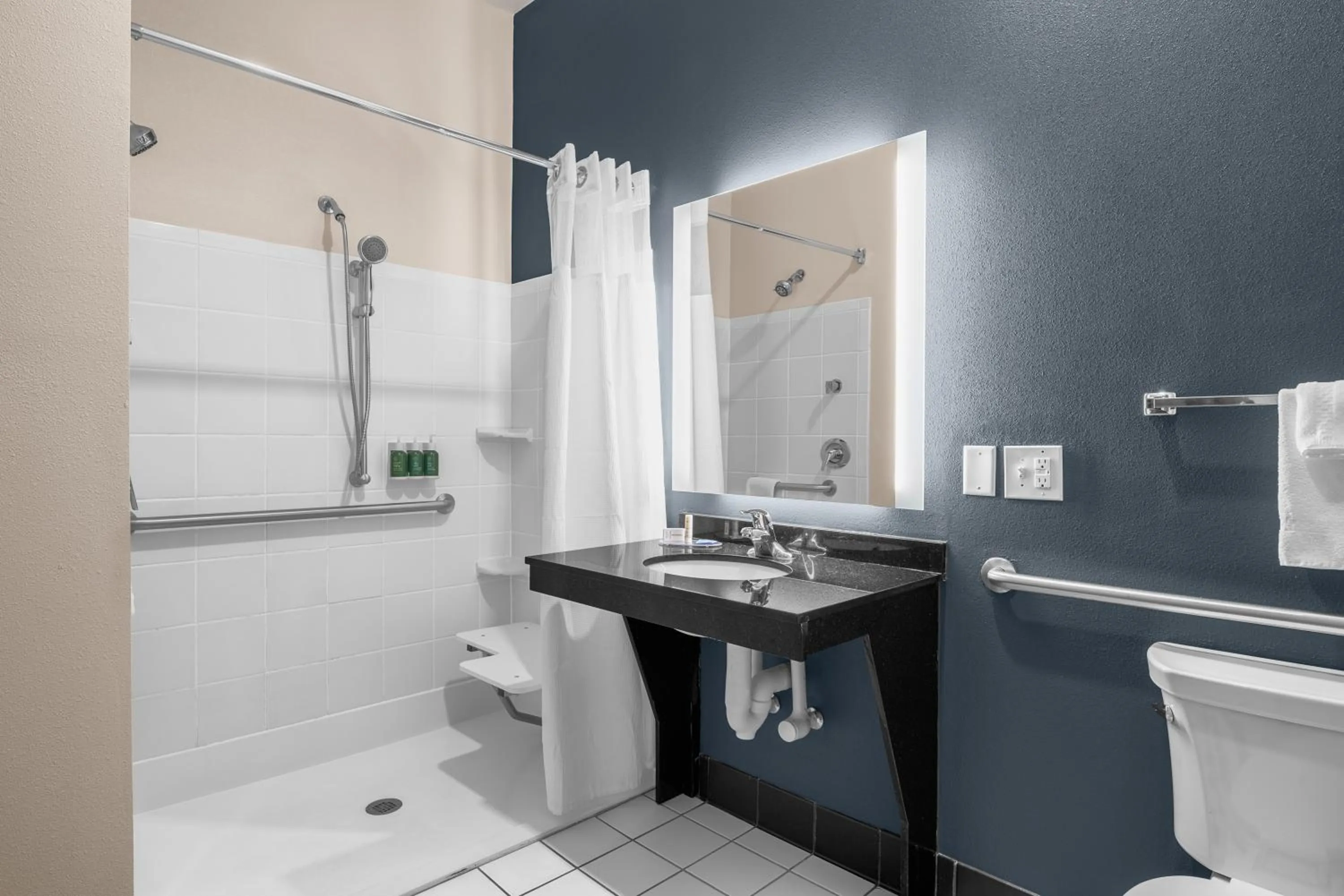 Shower in Fairfield by Marriott Inn & Suites Columbus Hilliard