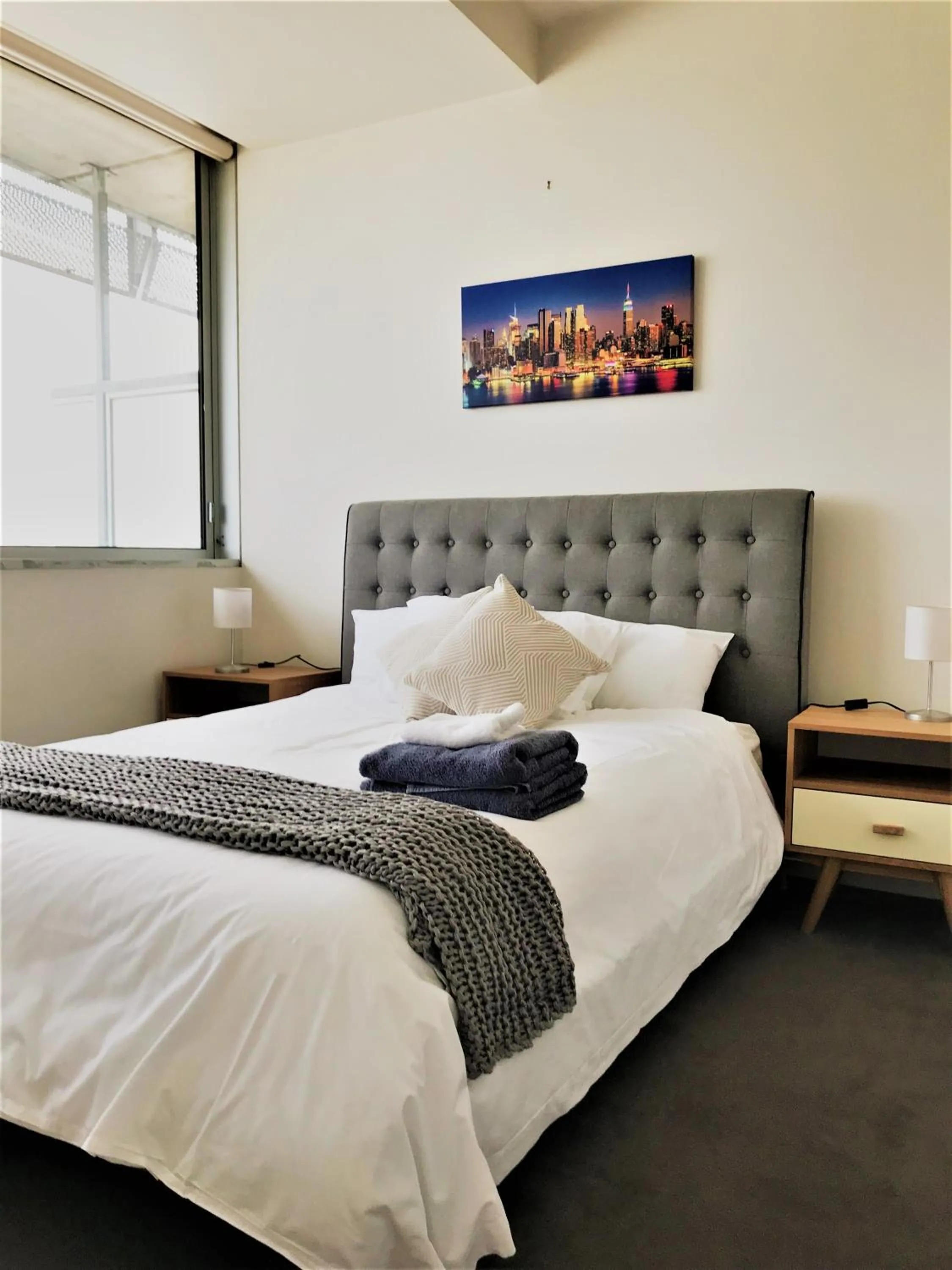 Bed in Readyset Apartments at Liberty