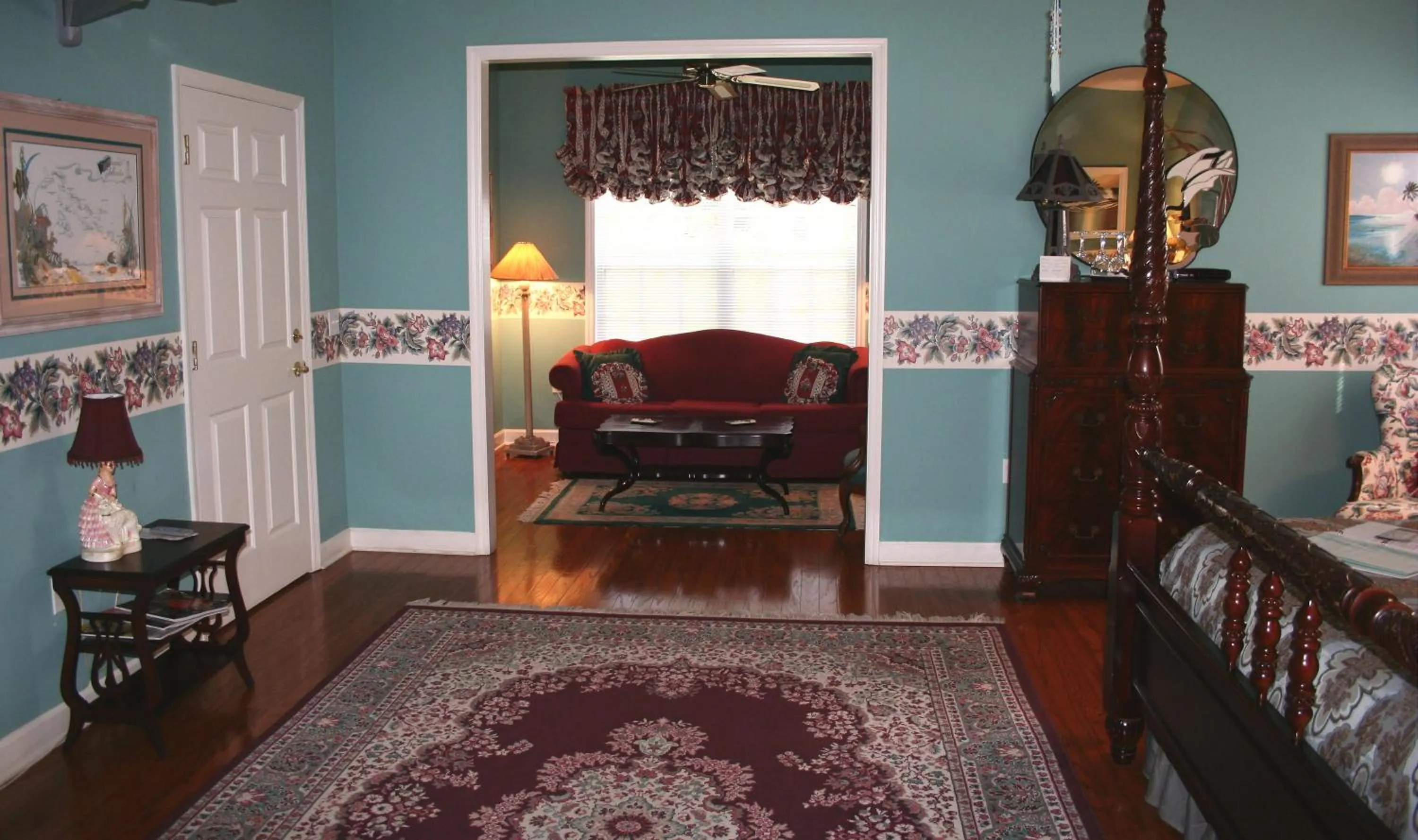 Bed in Heron Cay Lakeview Bed & Breakfast