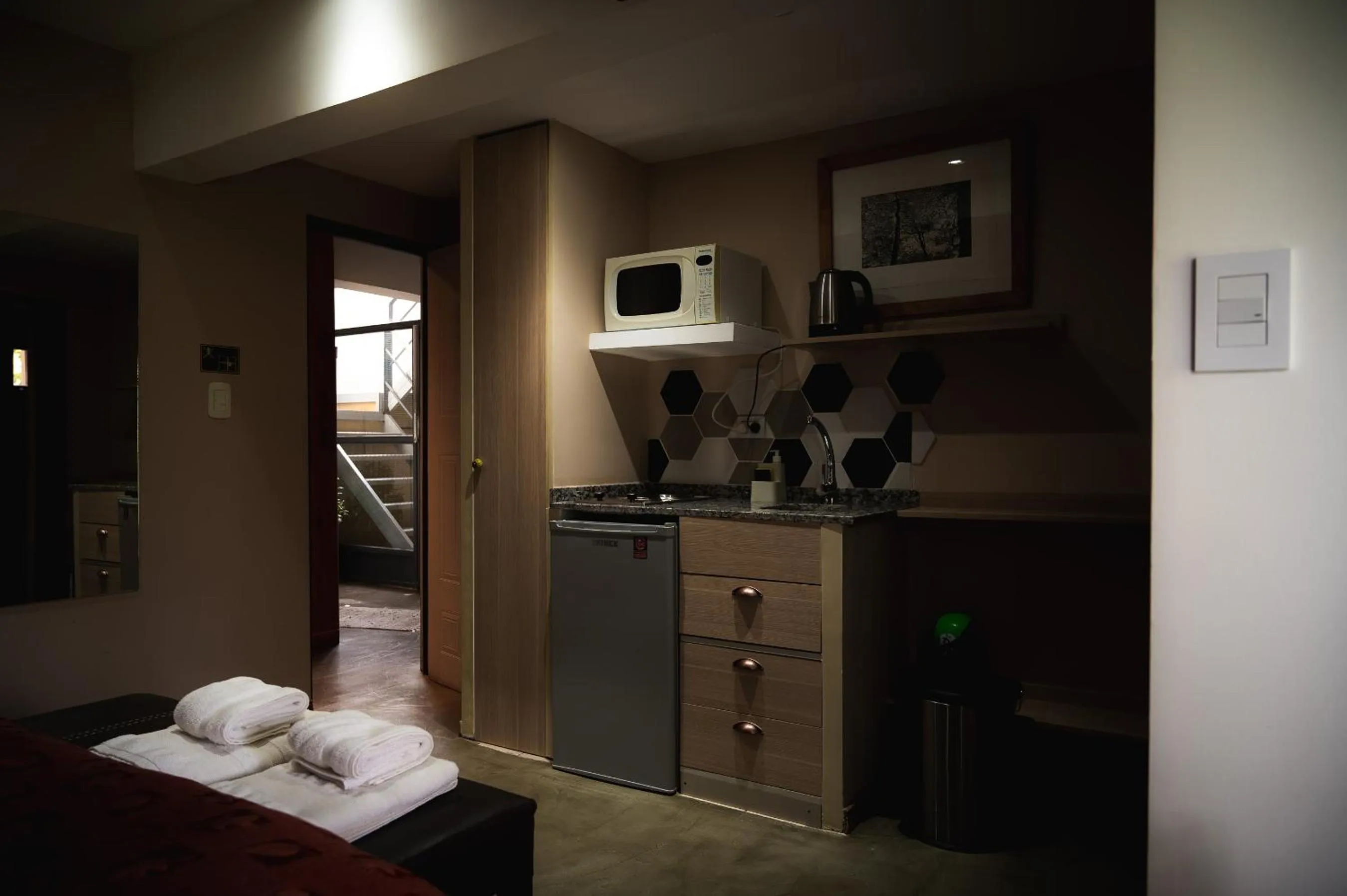 Bed in Hosteria Foike