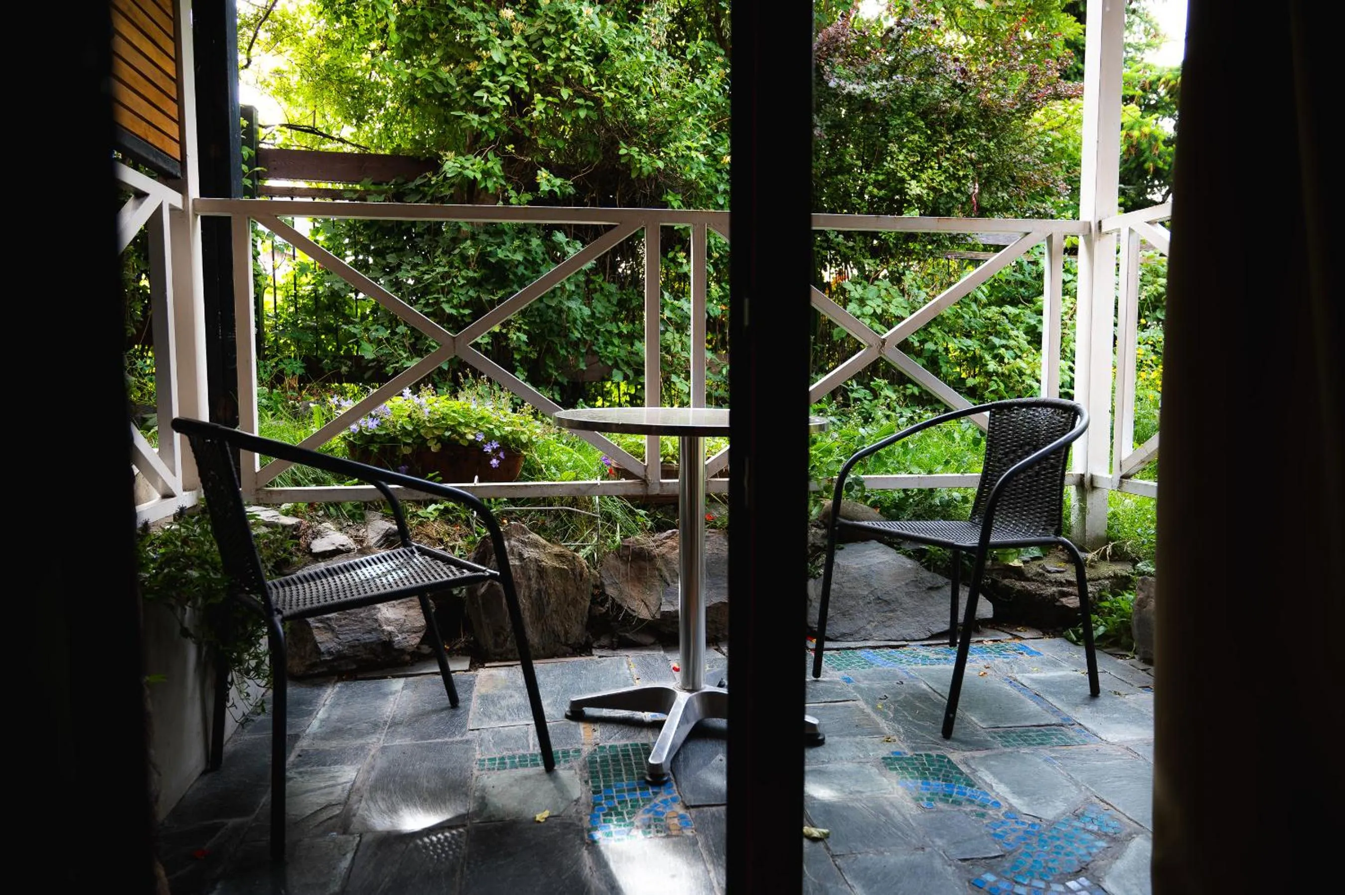 Balcony/Terrace in Hosteria Foike