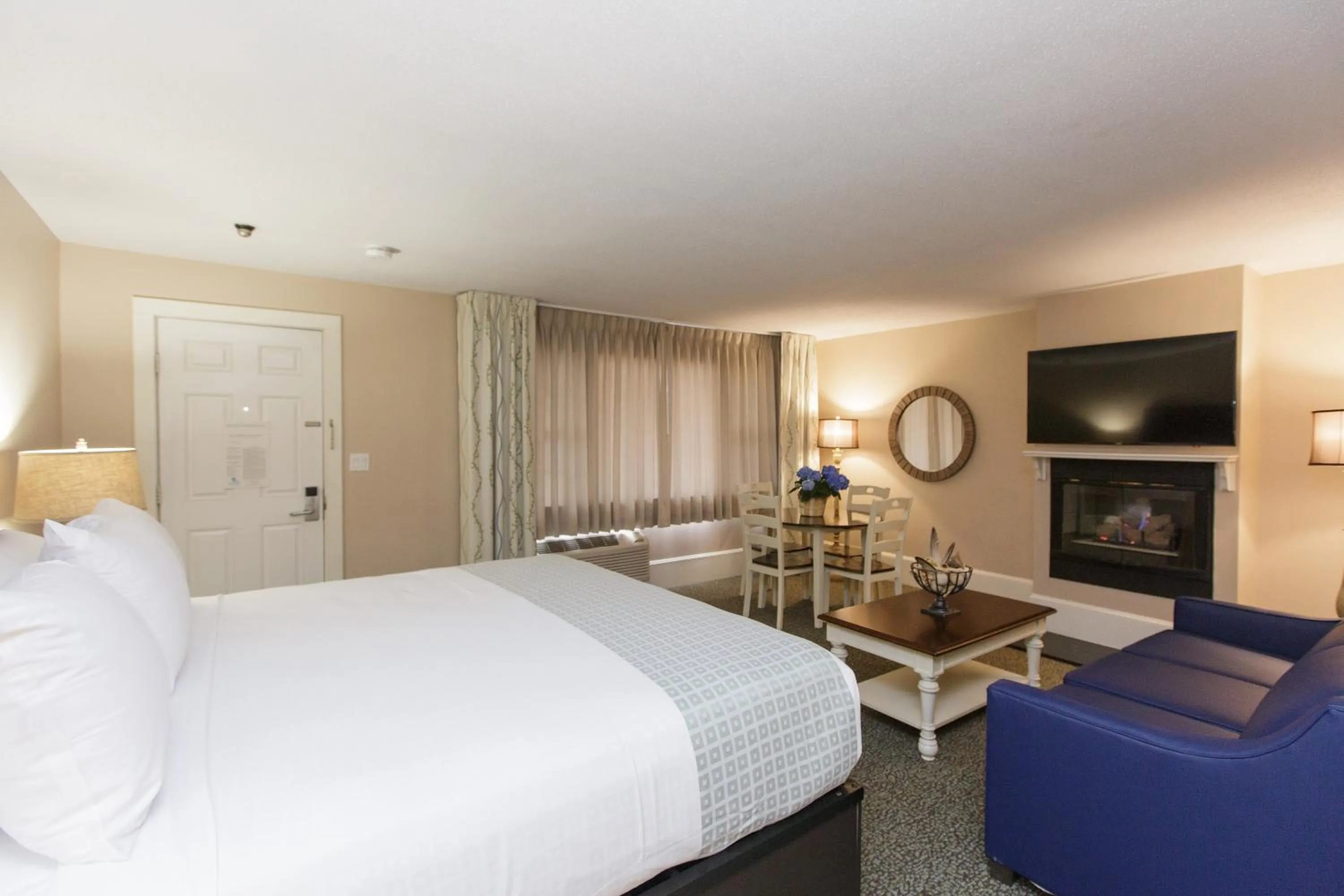 Bed in Sea Crest Beach Resort