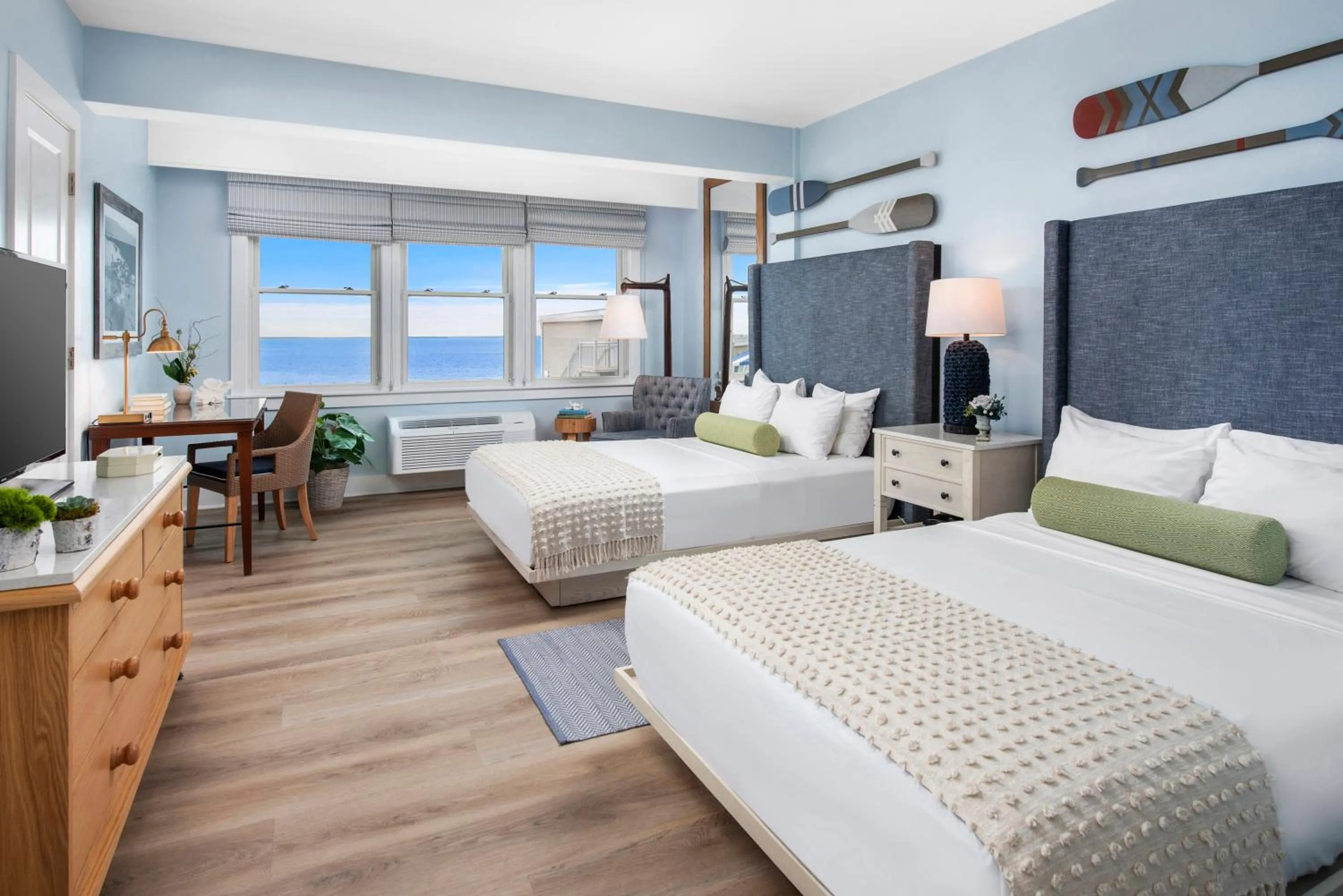 Bed in Sea Crest Beach Resort