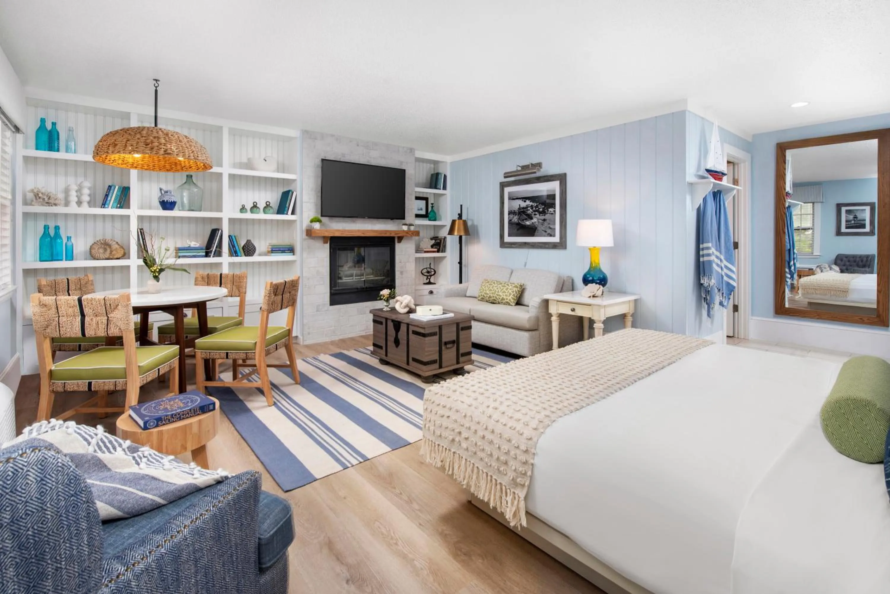 Bed in Sea Crest Beach Resort