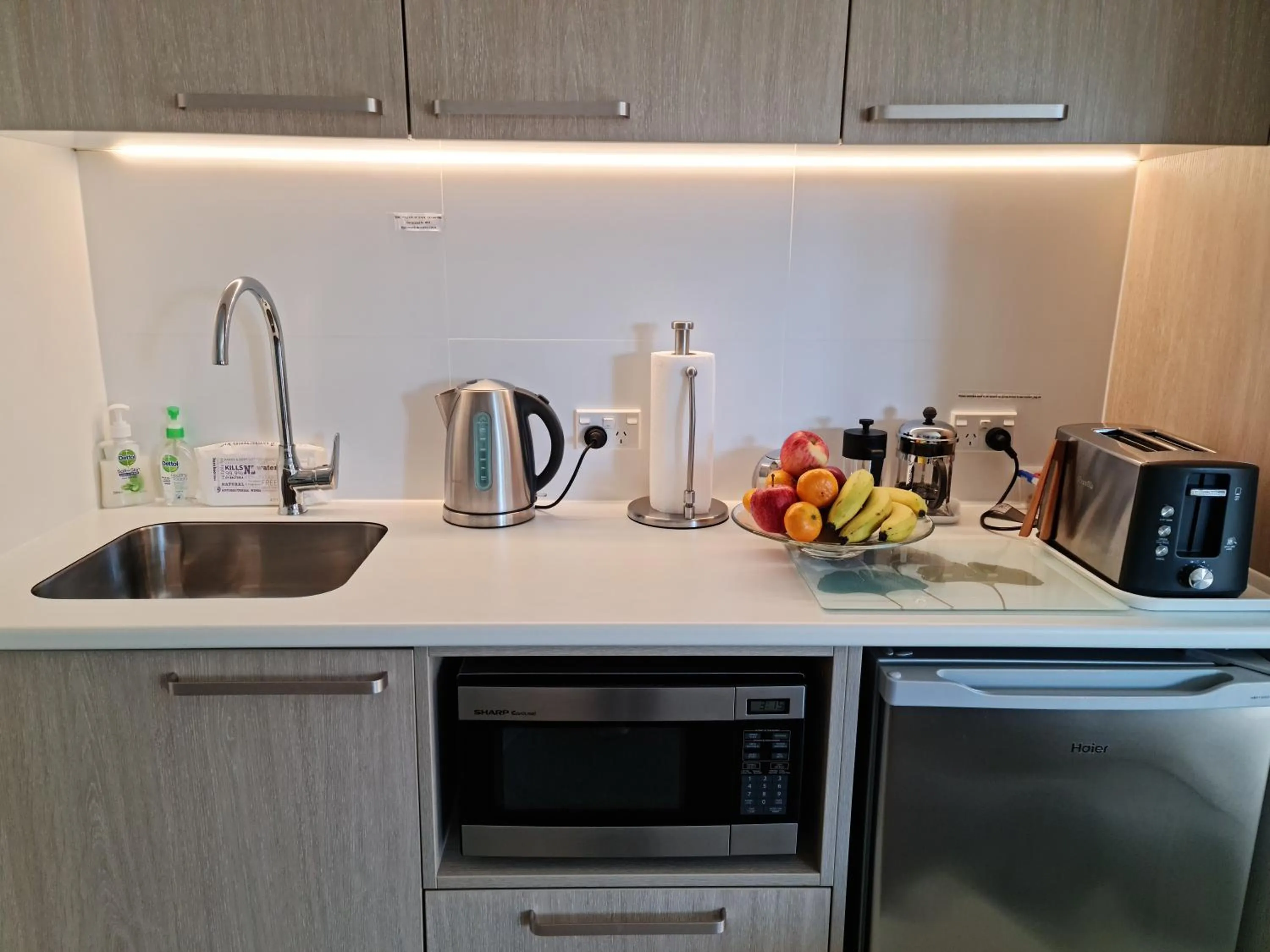 Coffee/tea facilities in Parnell Garden Suite