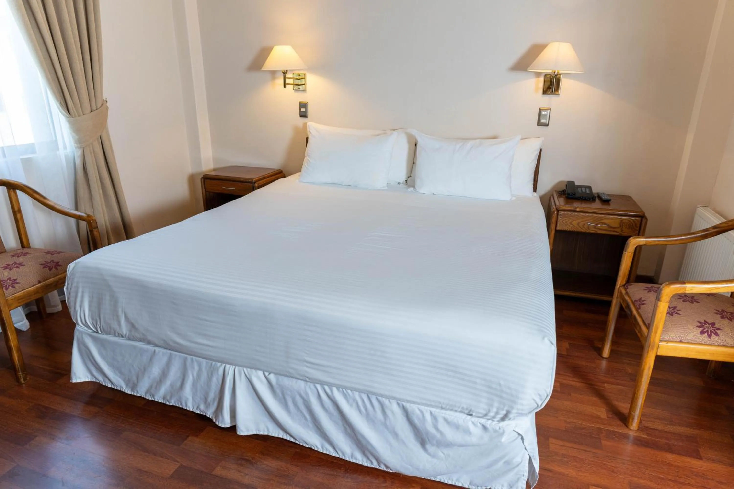 Bed in Hotel Francisco De Aguirre