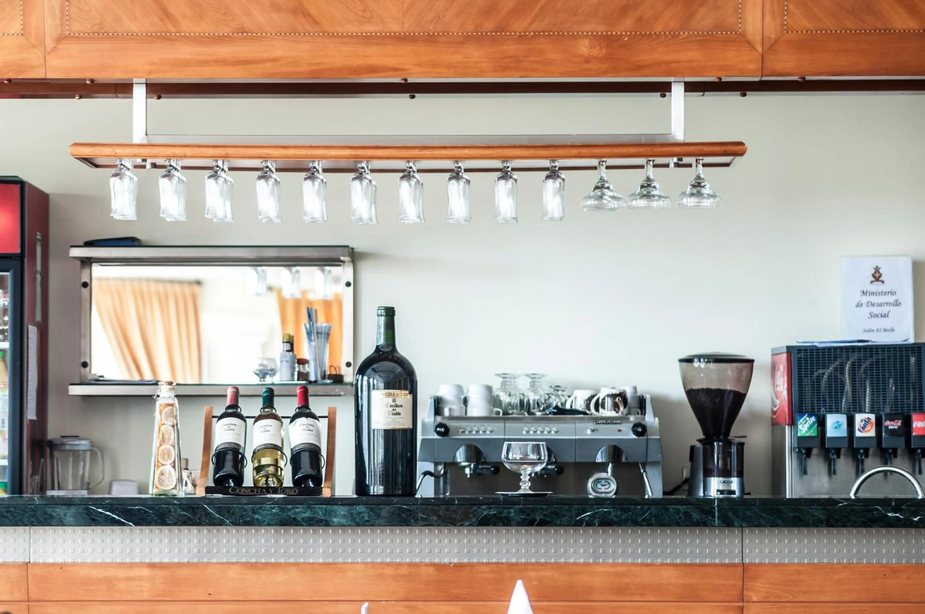 Dining area in Hotel Francisco De Aguirre