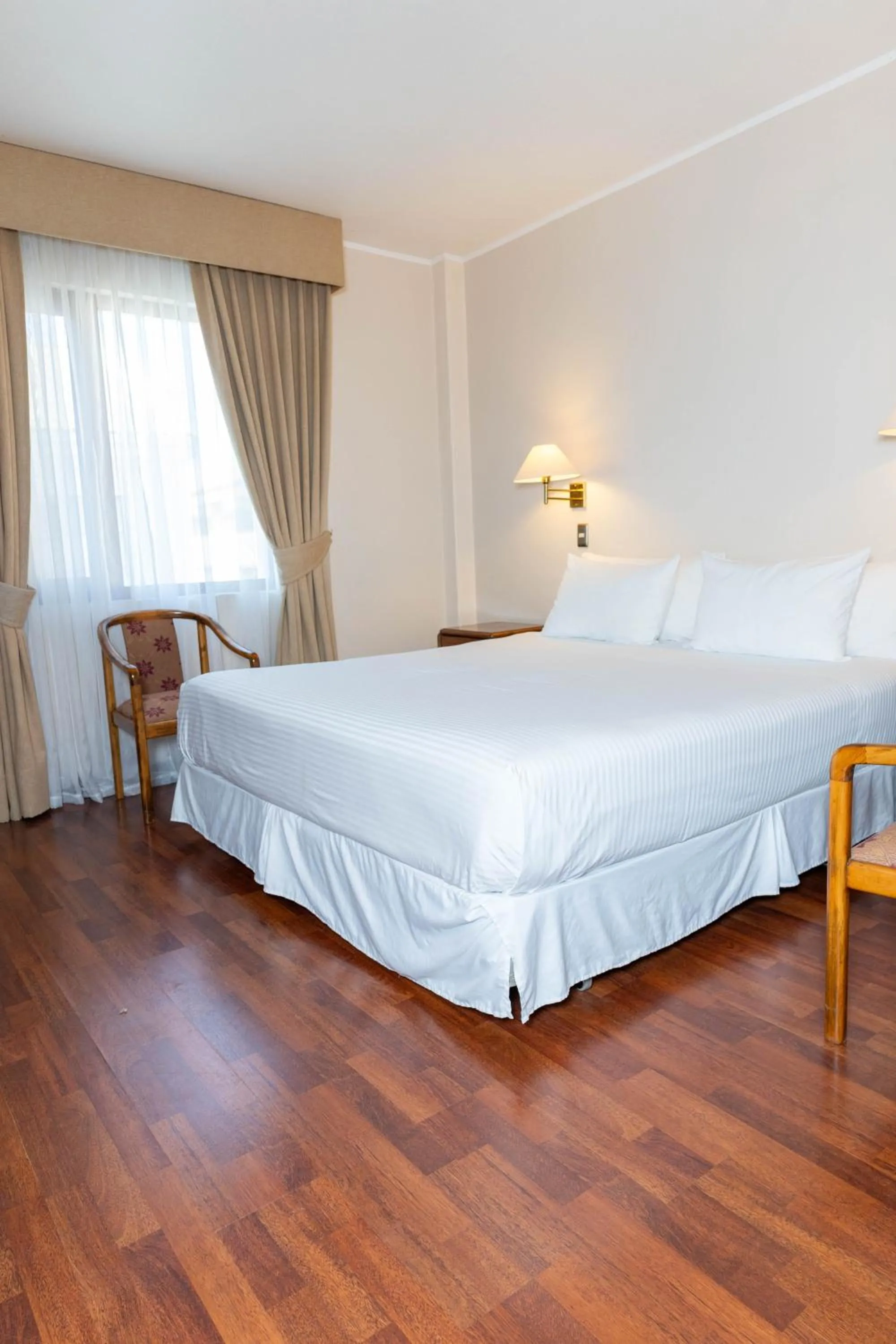 Bed in Hotel Francisco De Aguirre