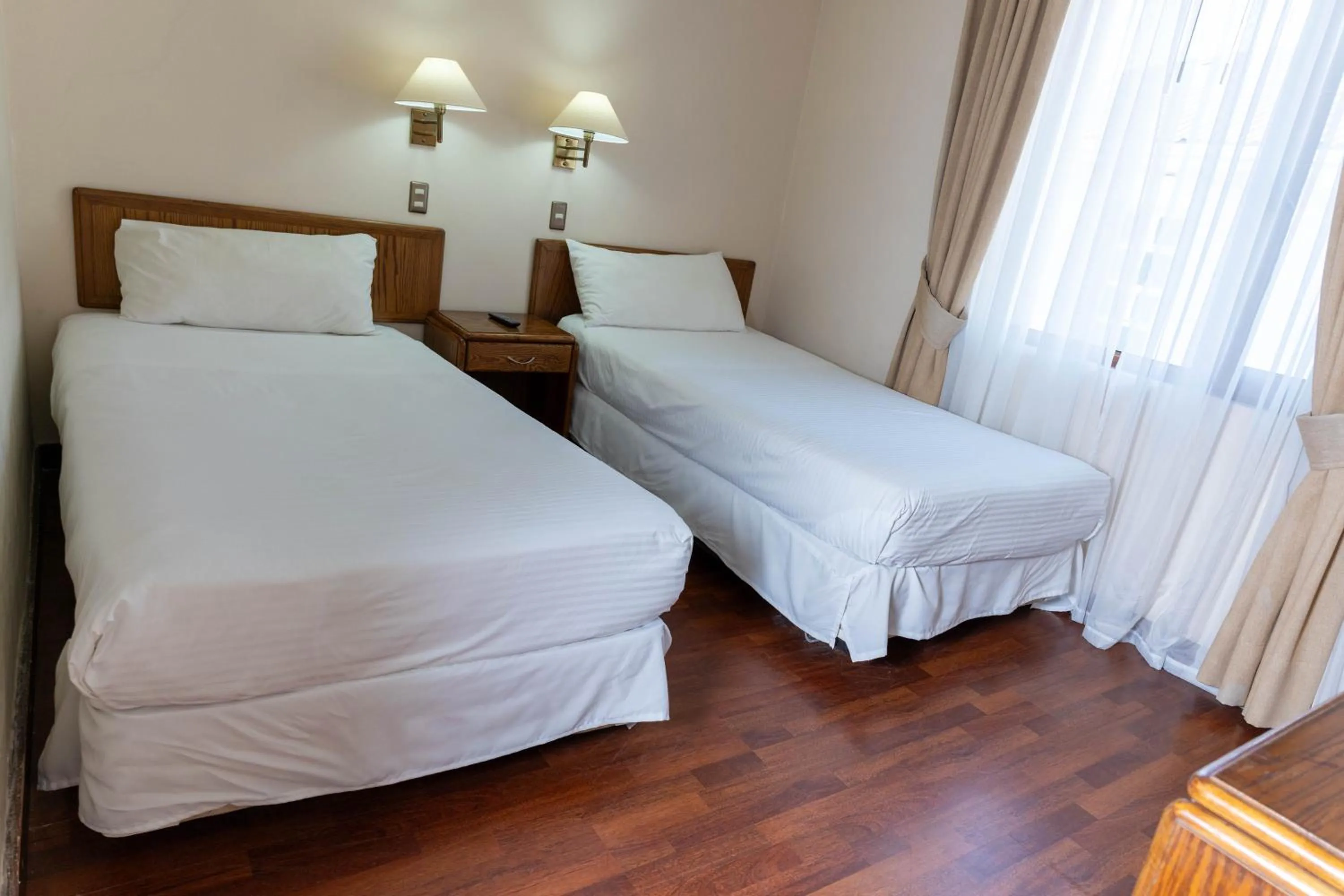 Bed in Hotel Francisco De Aguirre